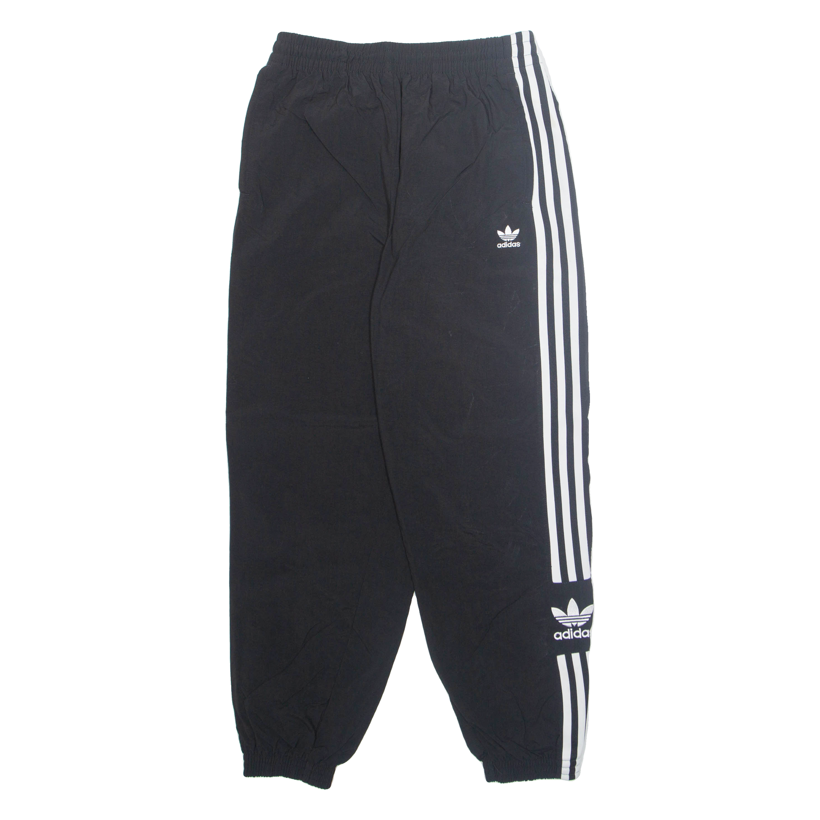 ADIDAS Womens Track Pants Black Tapered M W26 L26 Refurbished - N/A refurbished available on Cerqular