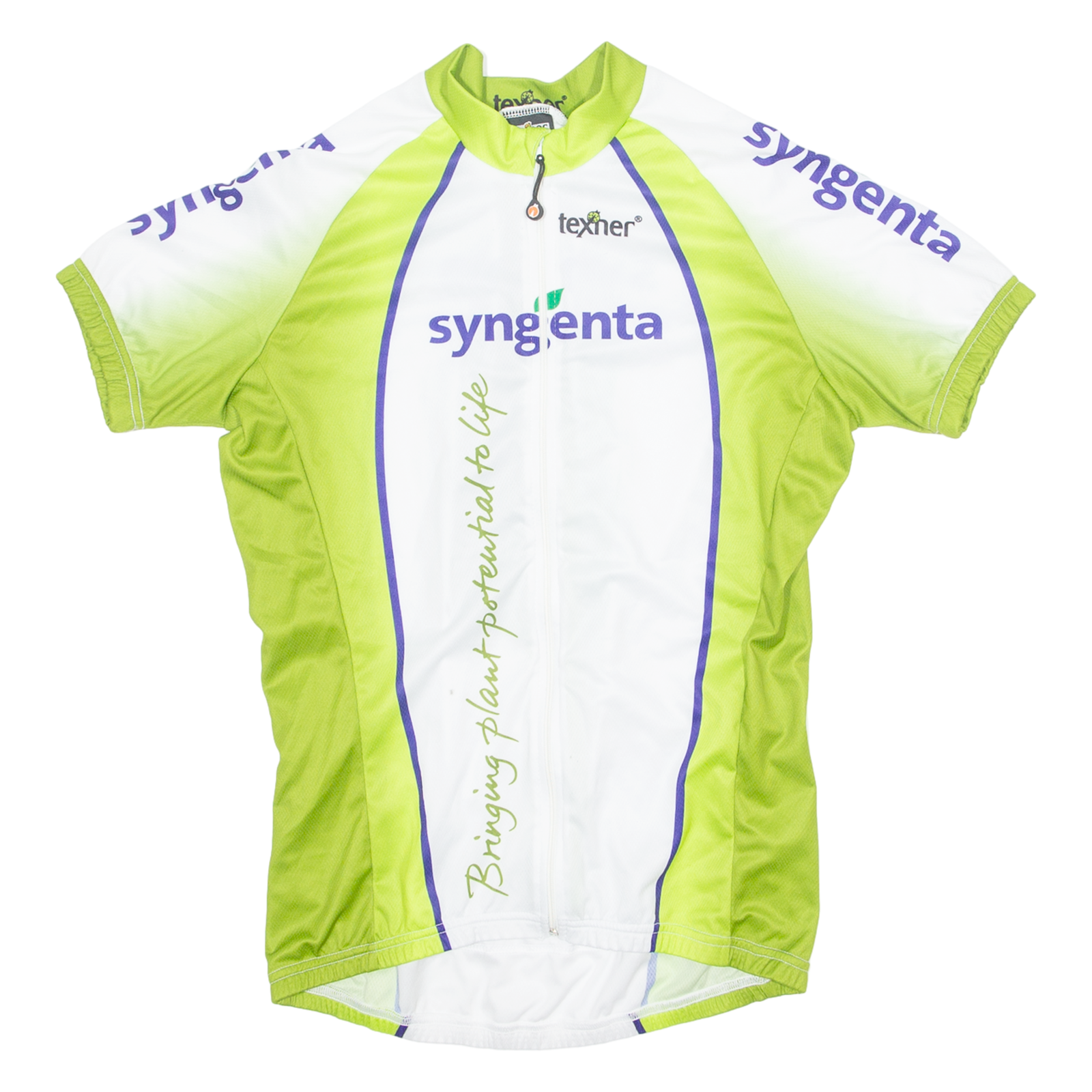 TEXNER Cycling Mens Jersey Green 1/4 Zip M Refurbished - N/A refurbished available on Cerqular