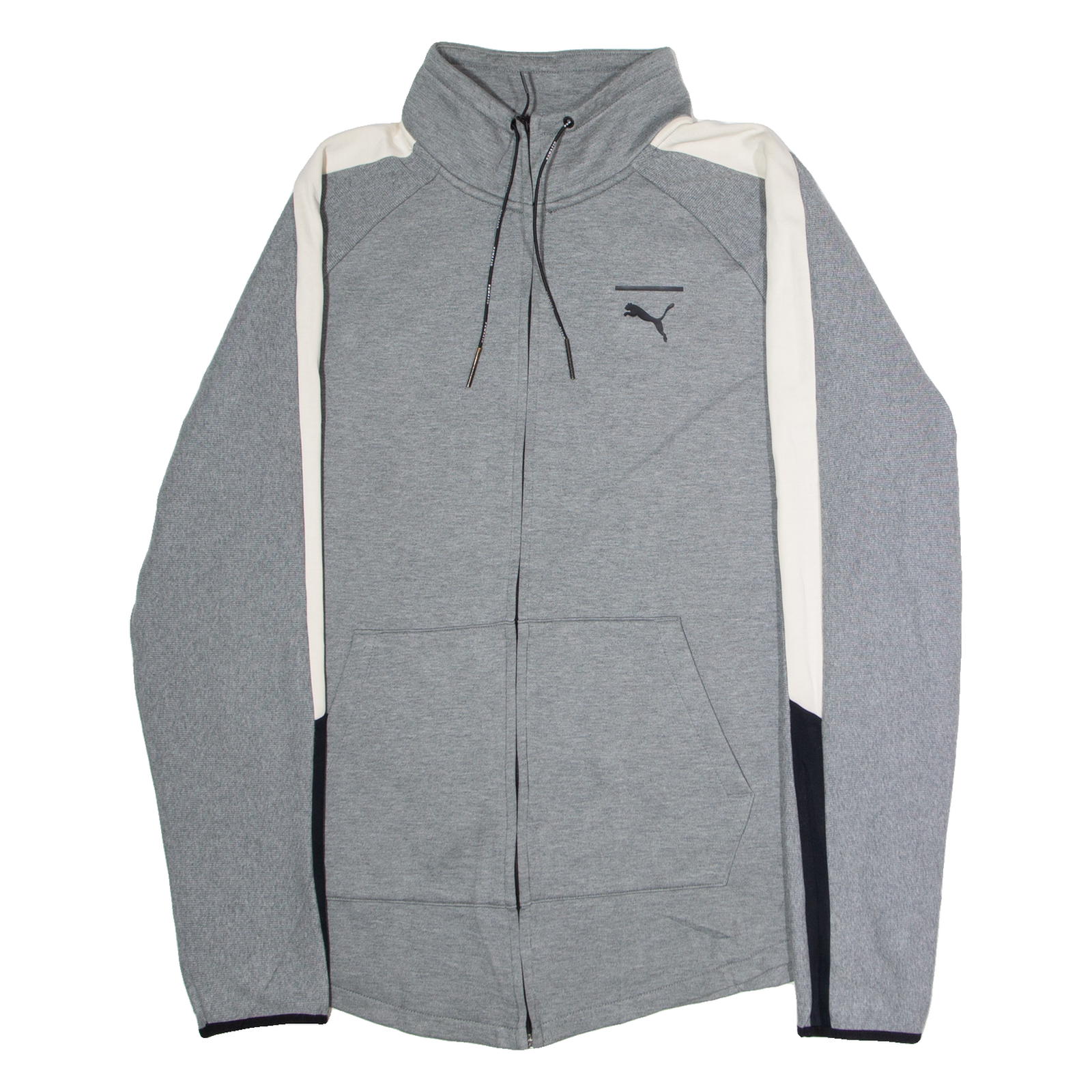PUMA Mens Track Jacket Grey L Refurbished - N/A refurbished available on Cerqular
