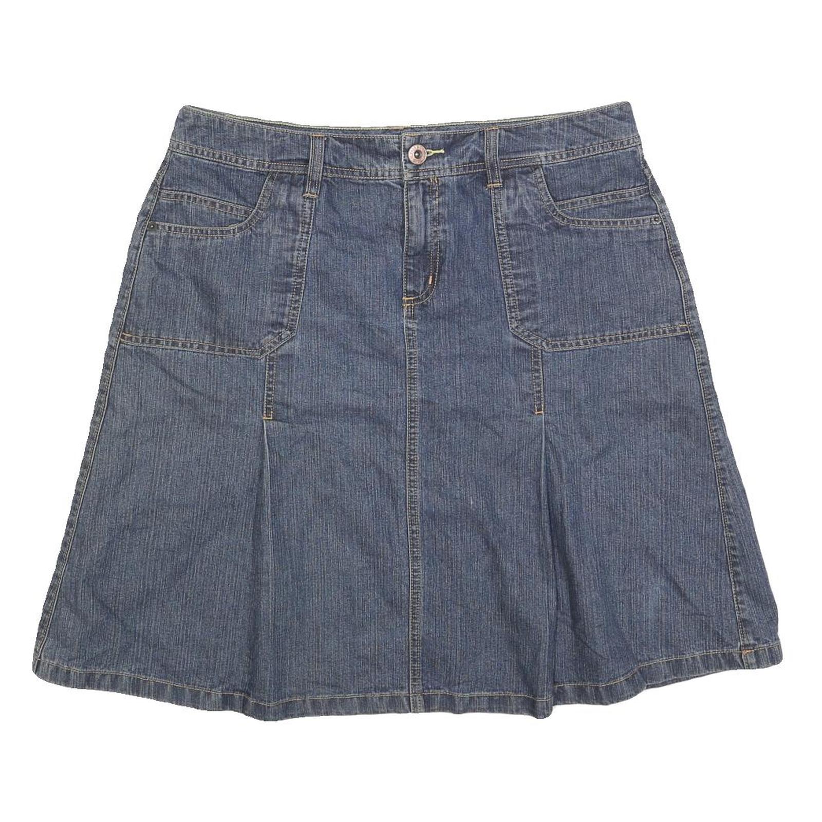 Buy BASS JEANS Womens Blue Denim A-Line Knee Length Woven Skirt L Denim Cotton Blend Refurbished - $19.49 BASS JEANS Womens Blue Denim A-Line Knee Length Woven Skirt L Denim Cotton Blend Refurbished - N/A refurbished available on Cerqular