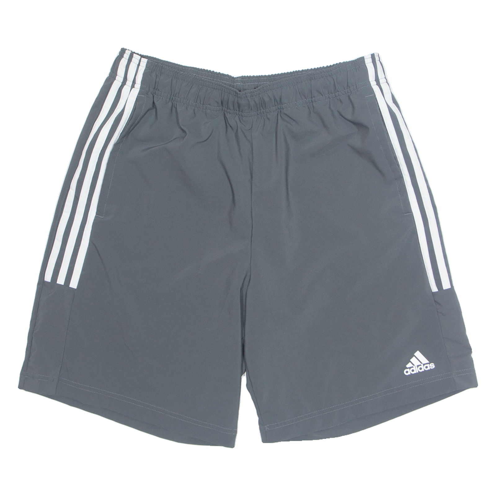 ADIDAS Mesh Lined Mens Sports Shorts Grey Relaxed M W30 Refurbished - N/A refurbished available on Cerqular