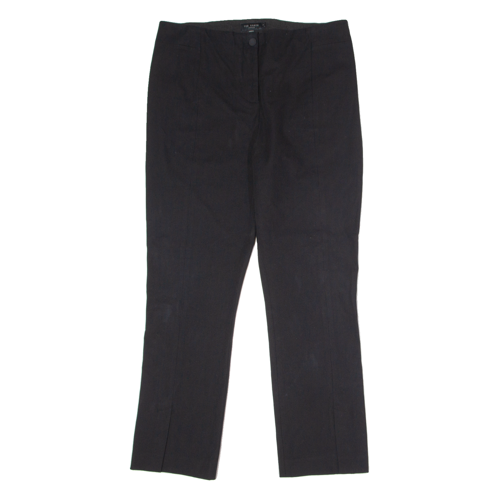 TED BAKER Womens Trousers Black Regular Tapered W34 L28 Refurbished - N/A refurbished available on Cerqular