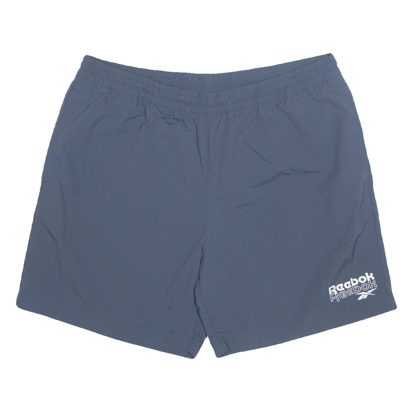 REEBOK Mens Sports Shorts Blue Relaxed XL W36 Refurbished - N/A refurbished available on Cerqular