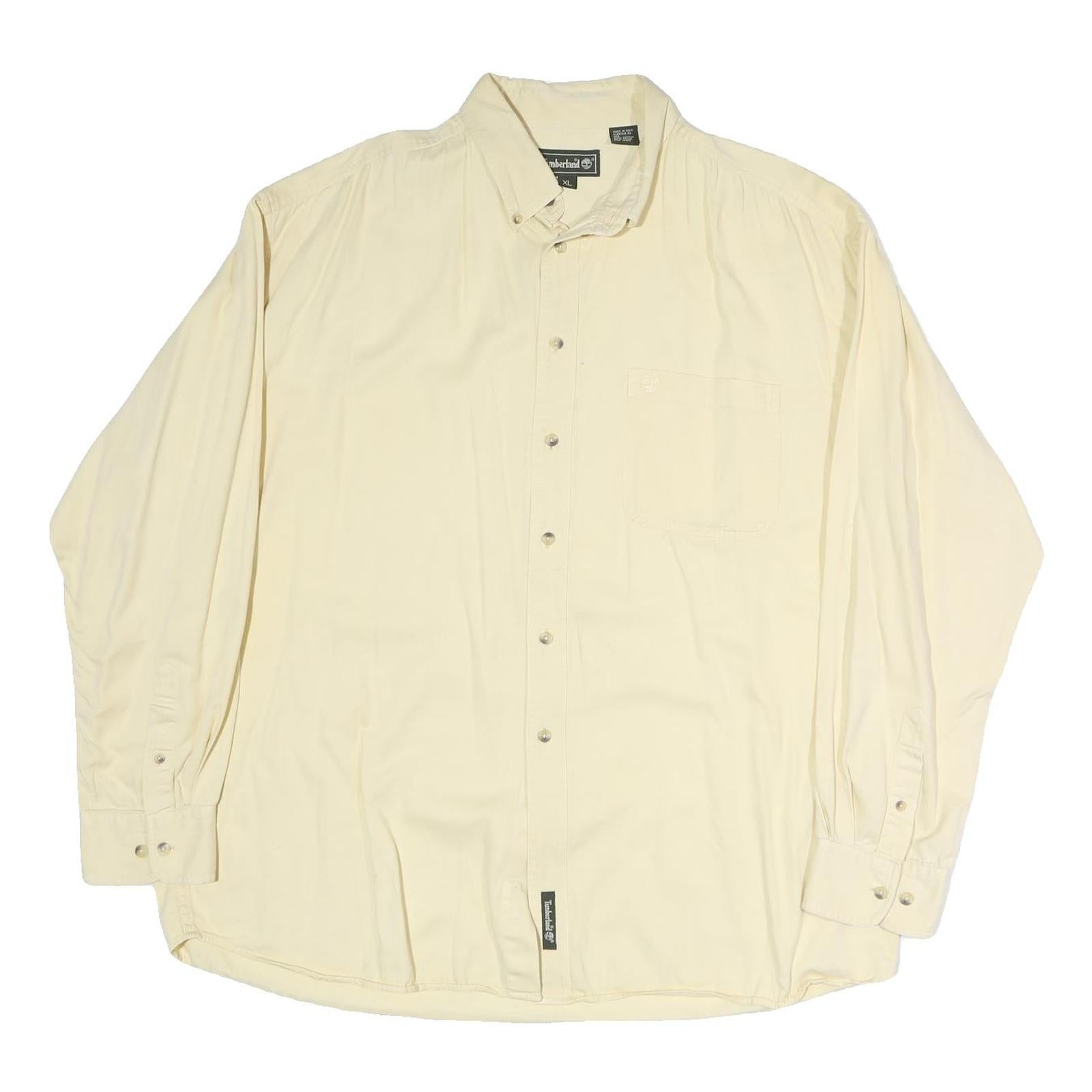Buy TIMBERLAND Mens Cream Cotton Shirt XL Button-Down Long Sleeve Casual Relaxed Fit Refurbished - $33.79 TIMBERLAND Mens Cream Cotton Shirt XL Button-Down Long Sleeve Casual Relaxed Fit Refurbished - N/A refurbished available on Cerqular
