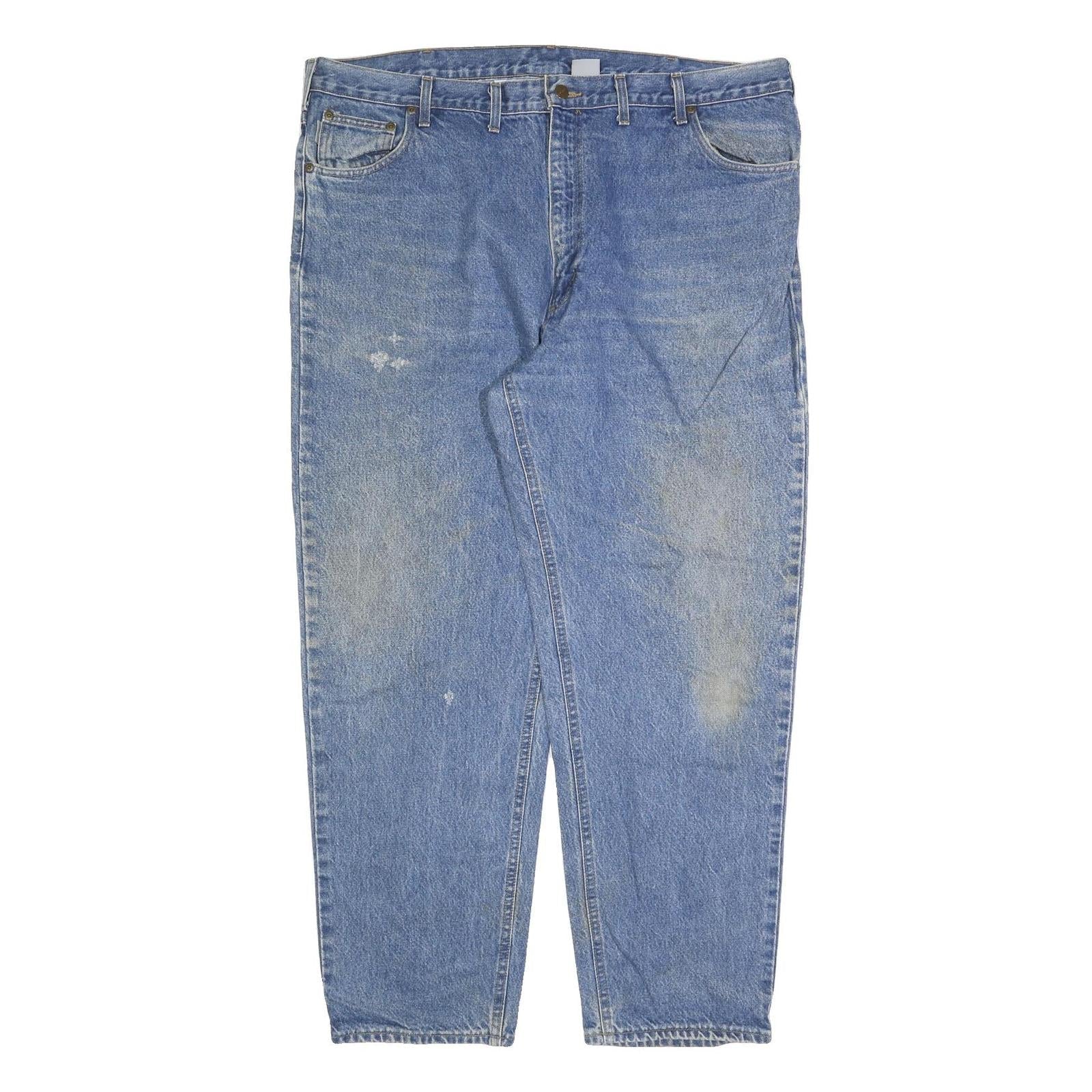 Buy CARHARTT Mens Jeans Blue Relaxed Straight Denim Medium W46 L32 Workwear Casual Refurbished - $57.19 CARHARTT Mens Jeans Blue Relaxed Straight Denim Medium W46 L32 Workwear Casual Refurbished - N/A refurbished available on Cerqular