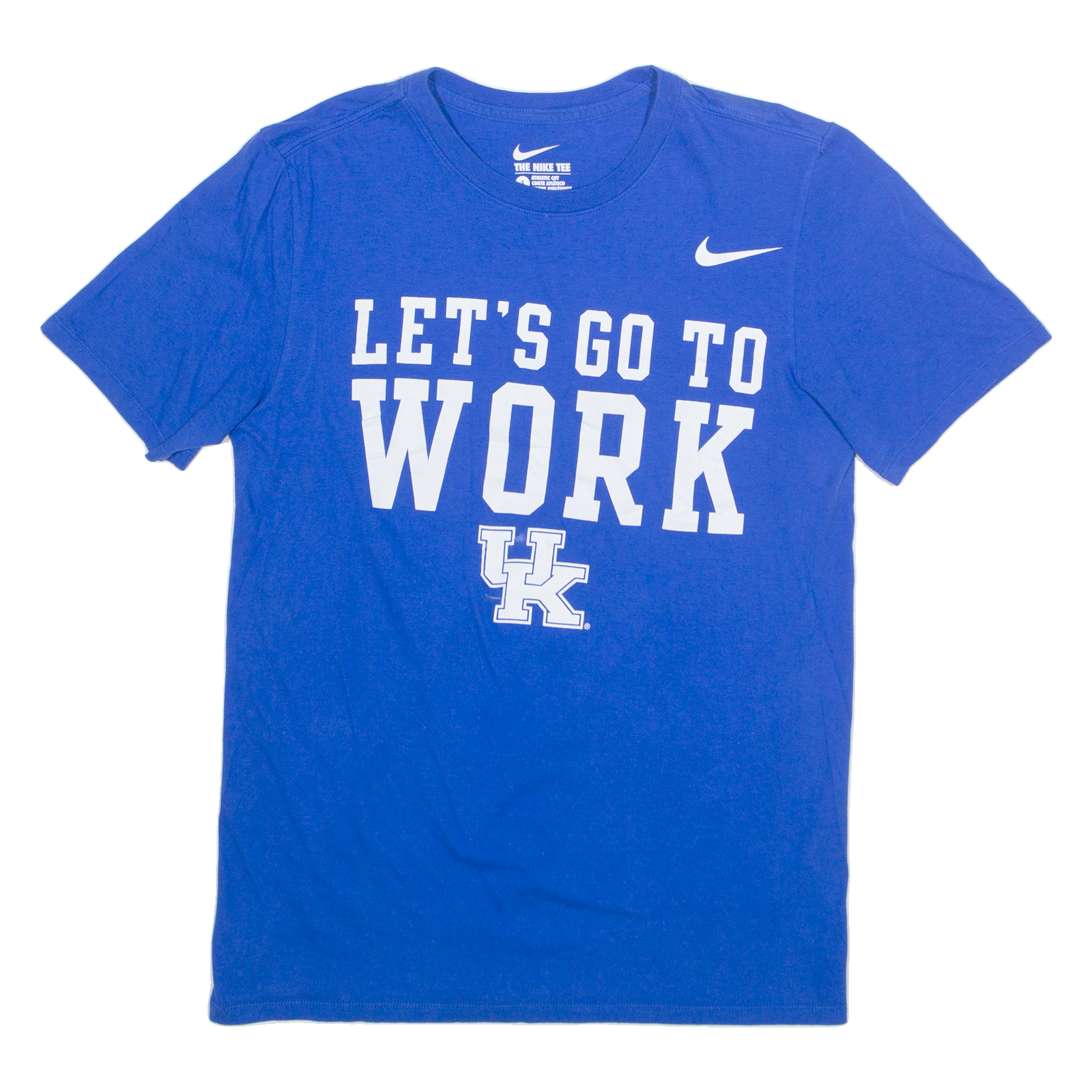 NIKE Kentucky Basketball Mens T-Shirt Blue USA S Refurbished - N/A refurbished available on Cerqular