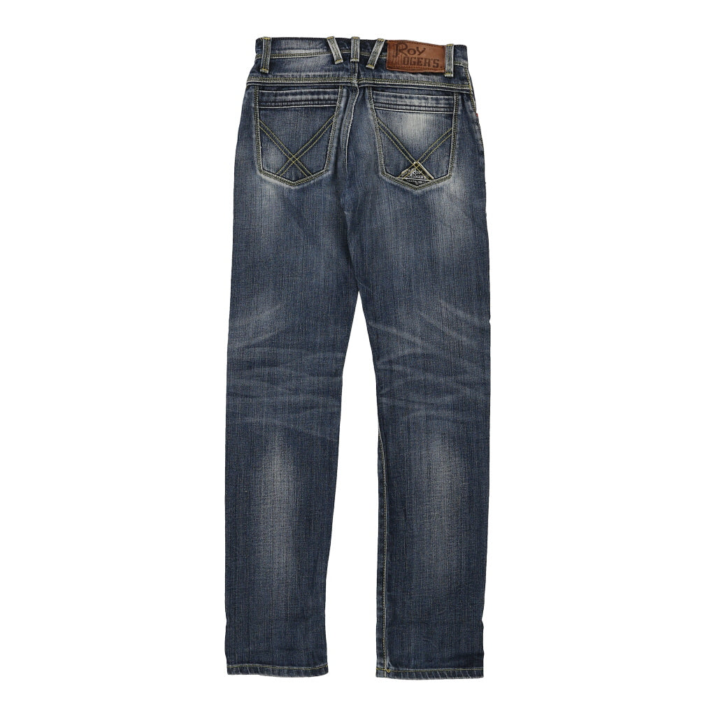 Roy Rogers Skinny Jeans - 24W UK 2 Blue Cotton Refurbished - Thrifted (note: this is a term often used to describe second- refurbished available on Cerqular