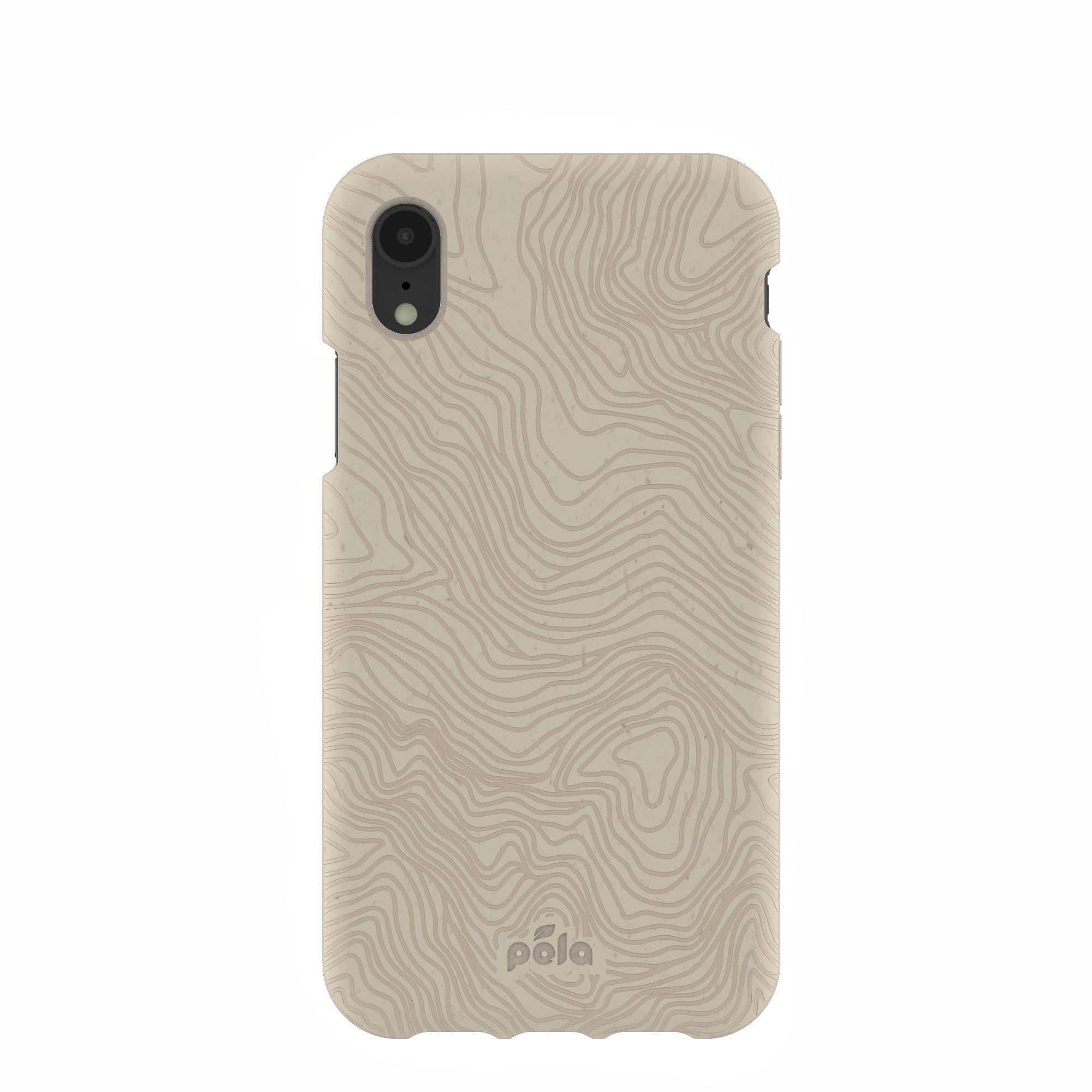 London Fog Trail Lines iPhone XR Case Refurbished - Pela Case refurbished available on Cerqular