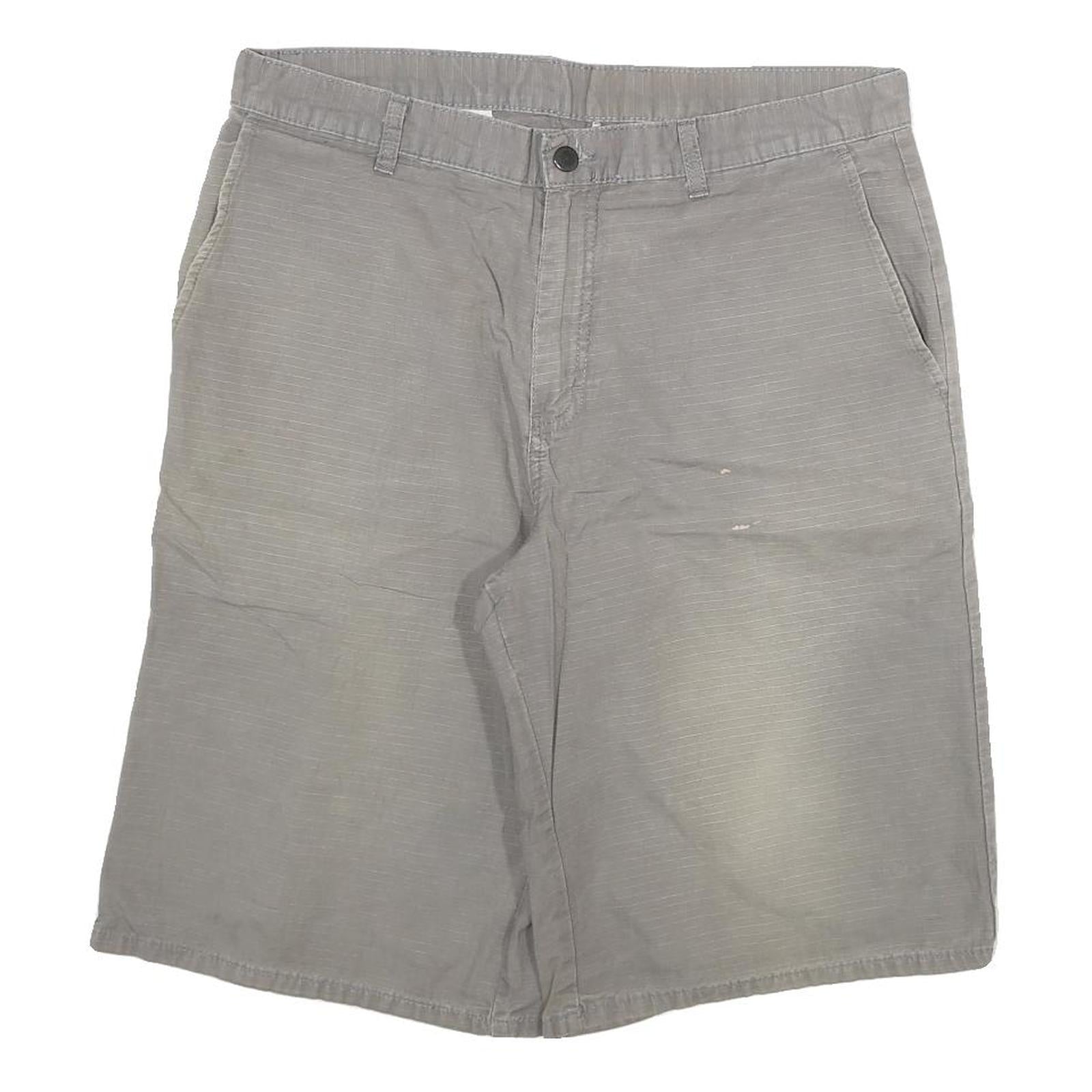 DICKIES Mens Shorts Grey Casual 2XL W34 Cotton Blend Workwear Refurbished - N/A refurbished available on Cerqular