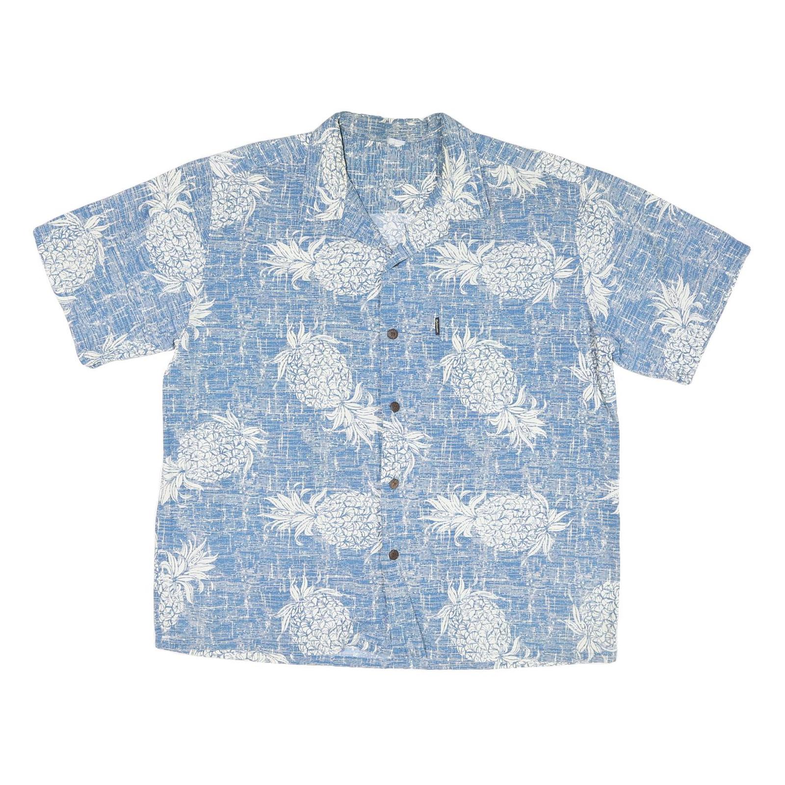 Buy PALMWAVE Mens Blue & White Pineapple Cotton Blend Shirt L Casual Summer Refurbished - $19.49 PALMWAVE Mens Blue & White Pineapple Cotton Blend Shirt L Casual Summer Refurbished - N/A refurbished available on Cerqular