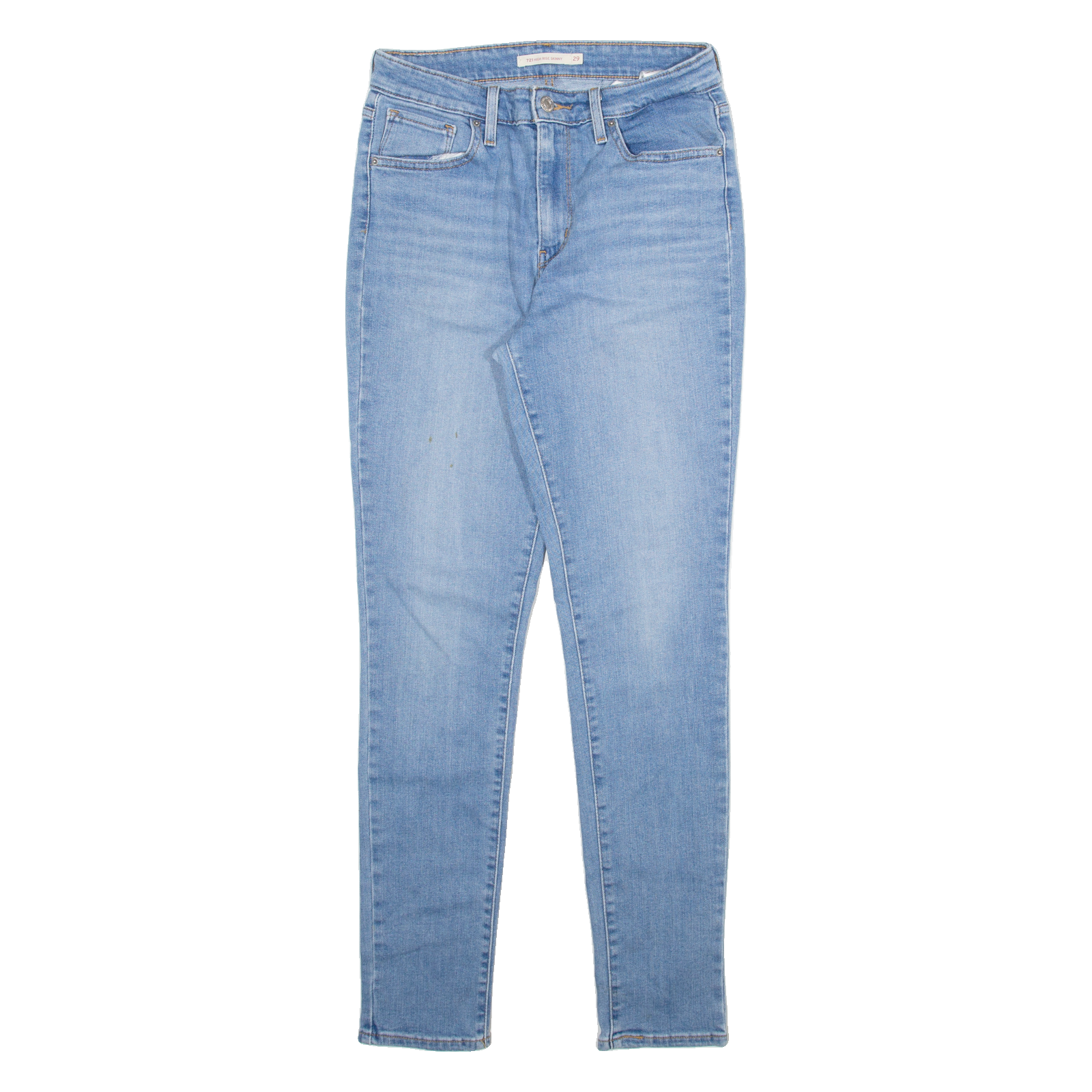 LEVI'S 721 Womens Jeans Blue Slim Skinny W26 L29 Refurbished - N/A refurbished available on Cerqular