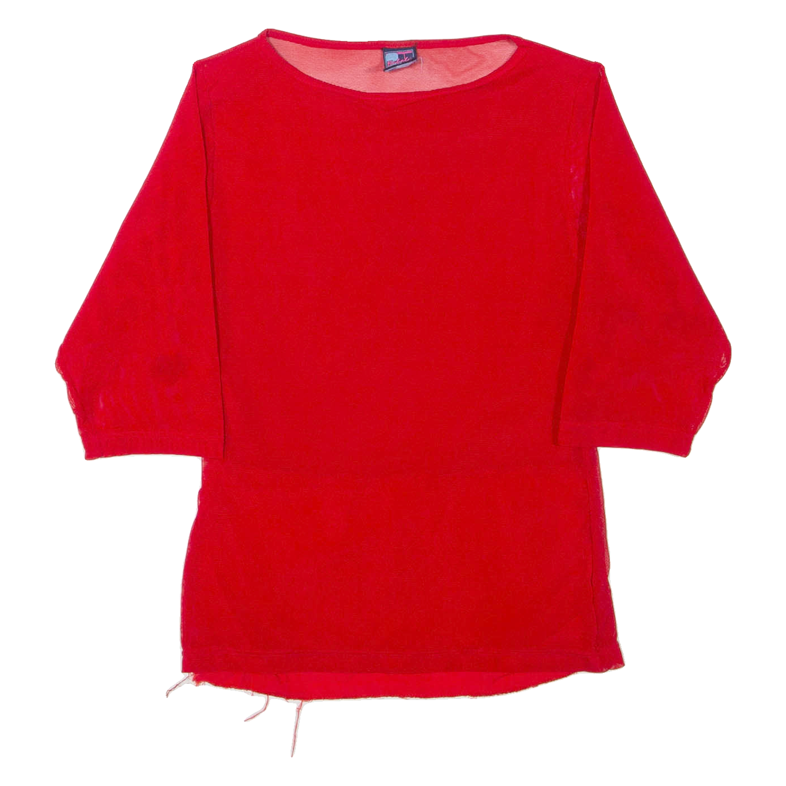 Womens Top Red 3/4 Sleeve S Refurbished - N/A refurbished available on Cerqular