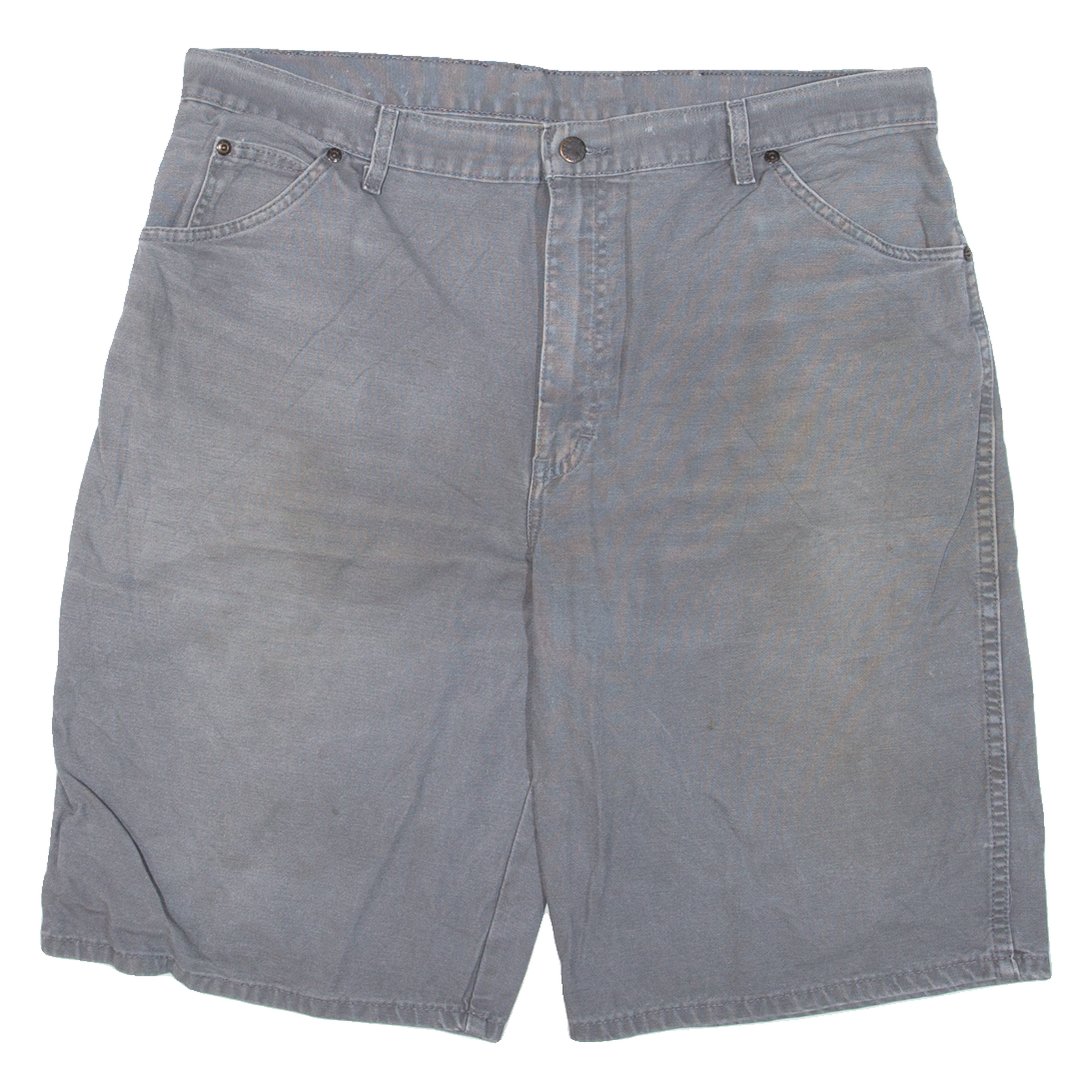 DICKIES Mens Workwear Shorts Grey XL W38 Refurbished - N/A refurbished available on Cerqular