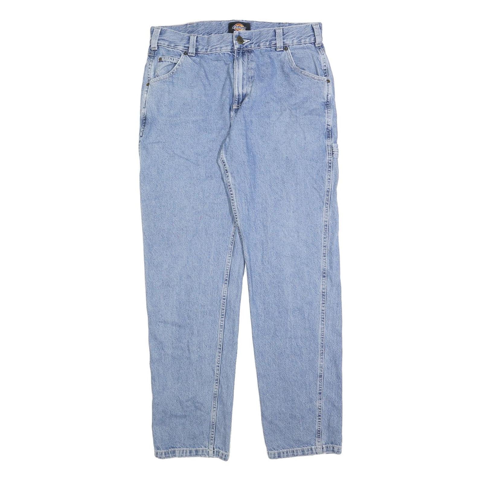 Buy DICKIES Mens Regular Fit Blue Denim Jeans W33 L32 Workwear Utility Pockets Zip Refurbished - $42.89 DICKIES Mens Regular Fit Blue Denim Jeans W33 L32 Workwear Utility Pockets Zip Refurbished - N/A refurbished available on Cerqular