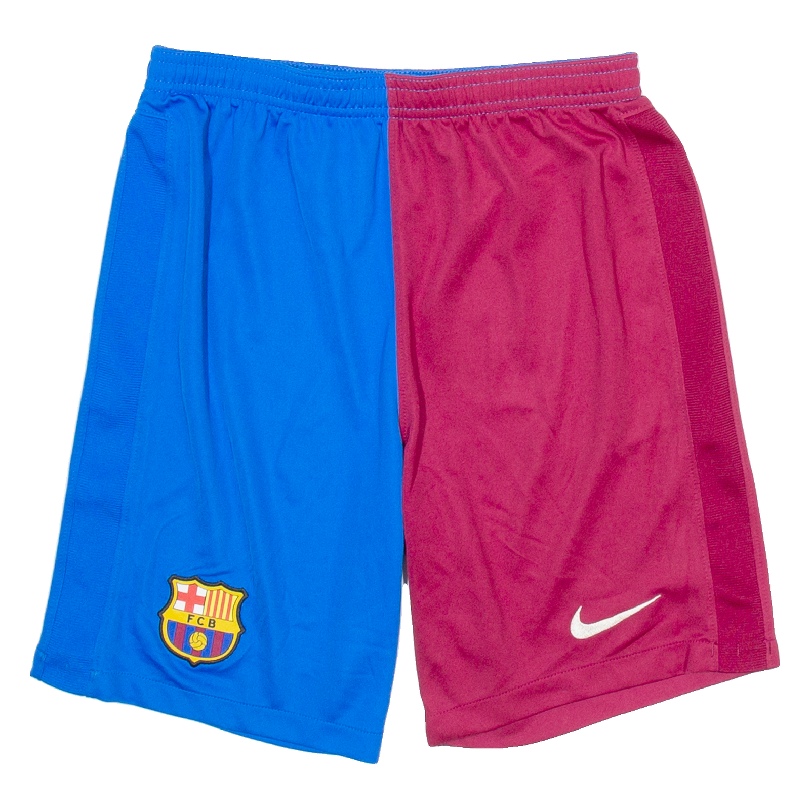 NIKE Barcelona FC Mens Sports Shorts Blue L W26 Refurbished - N/A refurbished available on Cerqular
