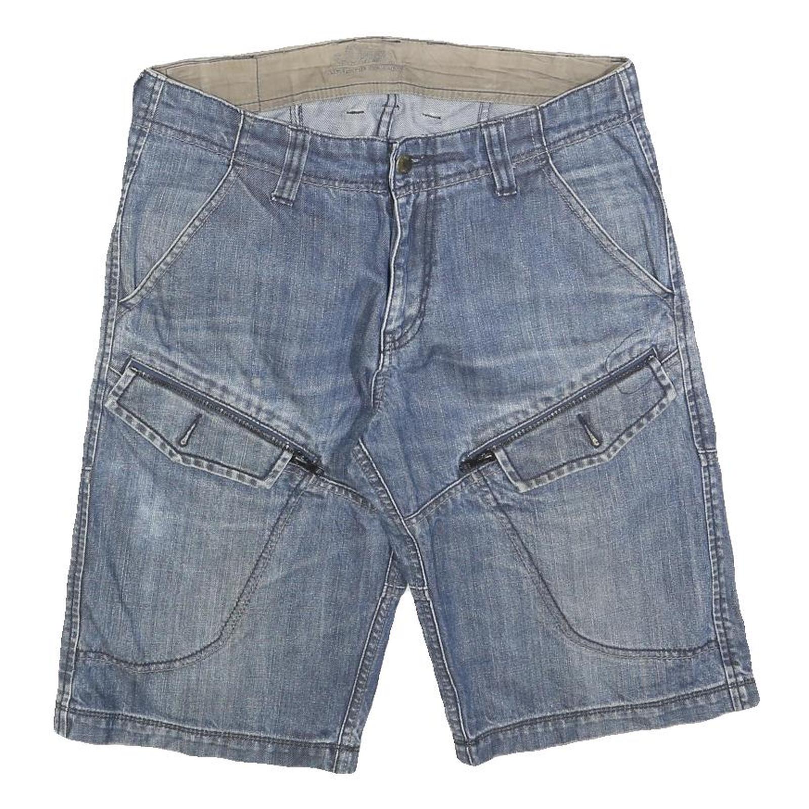 S OLIVER Mens Denim Blue Cargo Shorts M W32 Casual Utility Fashion Refurbished - N/A refurbished available on Cerqular