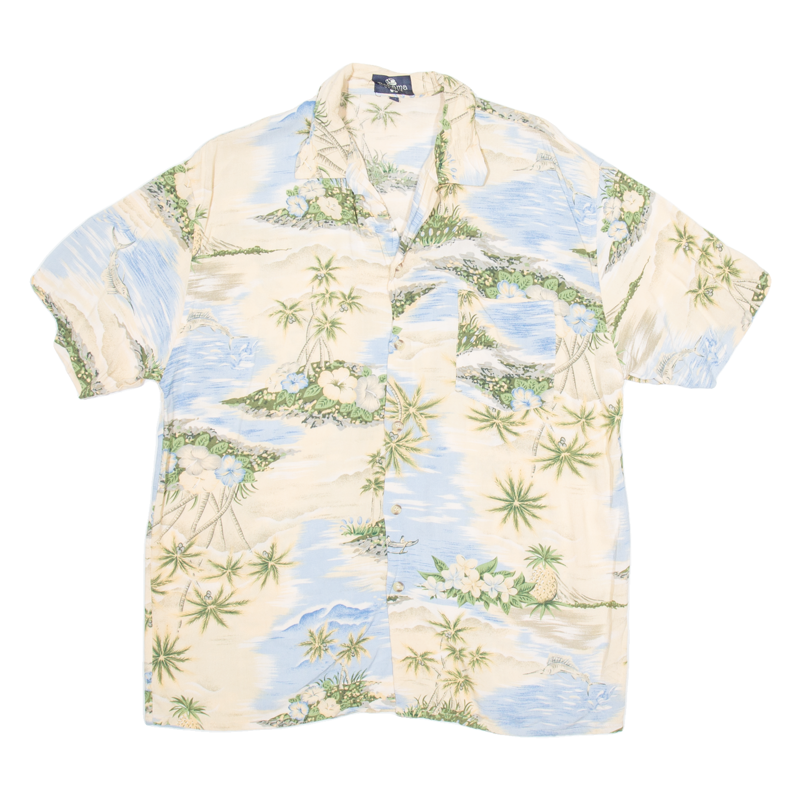 Buy BAHAMA CRUISES Mens Hawaiian Shirt Beige Viscose Floral XL Refurbished - $18.19 BAHAMA CRUISES Mens Hawaiian Shirt Beige Viscose Floral XL Refurbished - N/A refurbished available on Cerqular