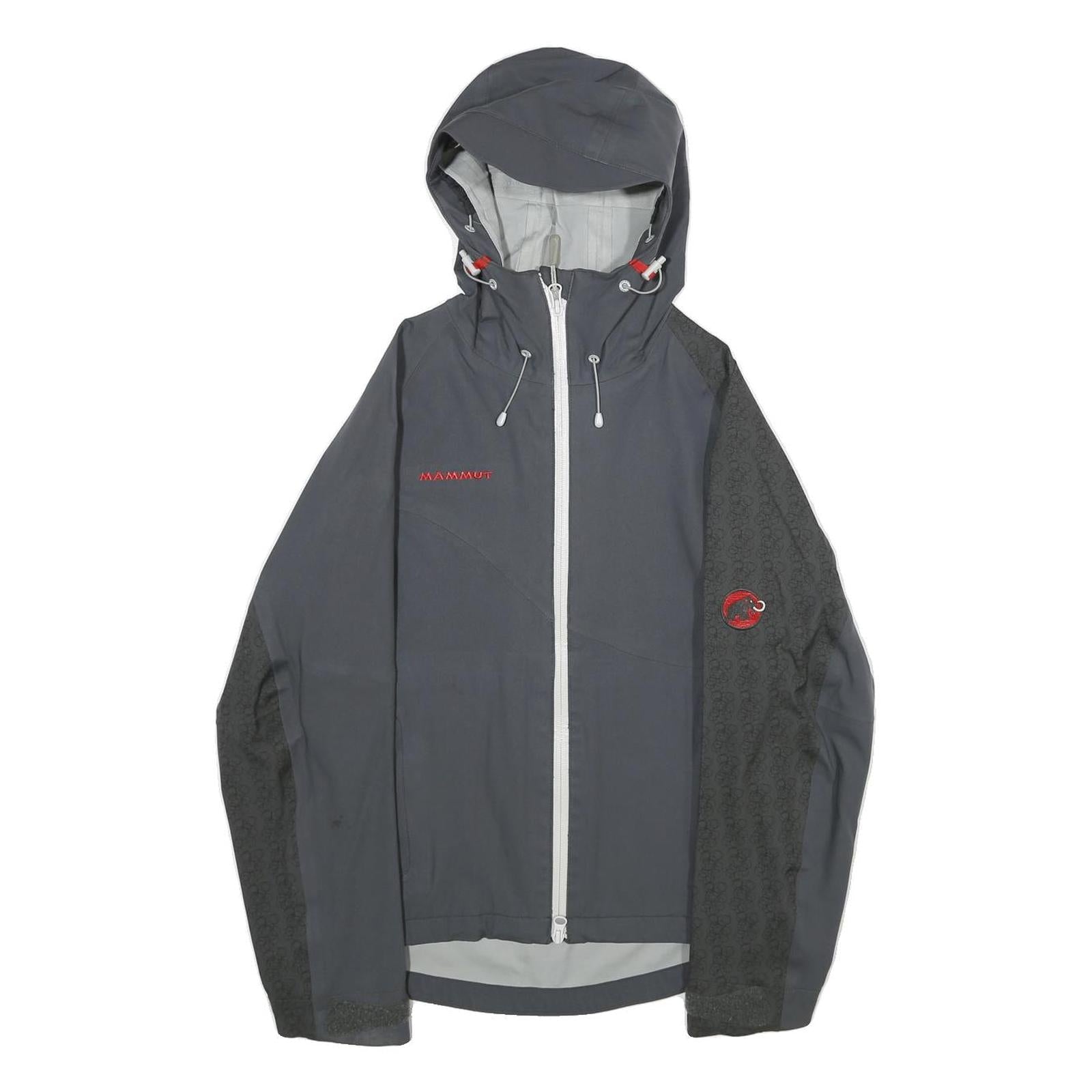Buy MAMMUT Womens Grey & Black Outdoor Hooded Jacket XS Polyamide Zip Waterproof Refurbished - $66.29 MAMMUT Womens Grey & Black Outdoor Hooded Jacket XS Polyamide Zip Waterproof Refurbished - N/A refurbished available on Cerqular