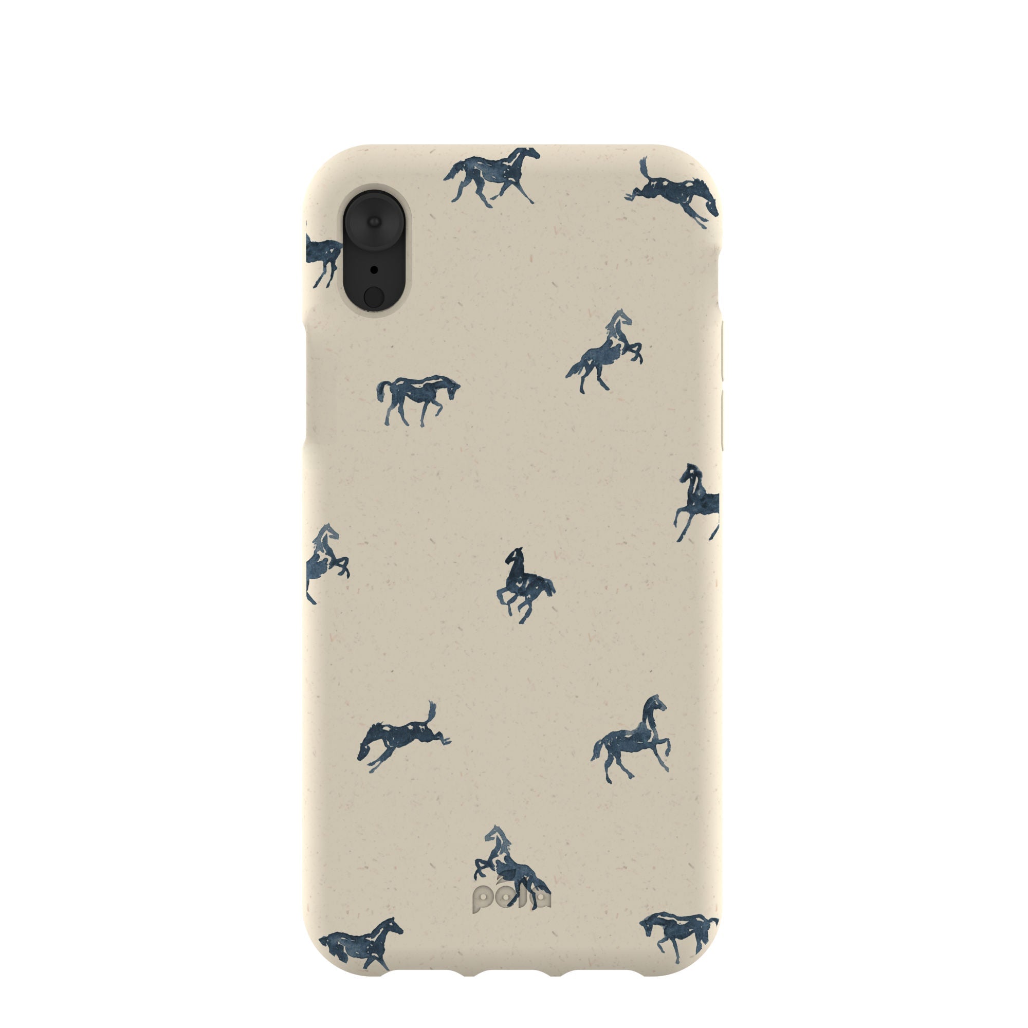 London Fog Mini Horses iPhone XR Case Refurbished - Pela Case refurbished available on Cerqular