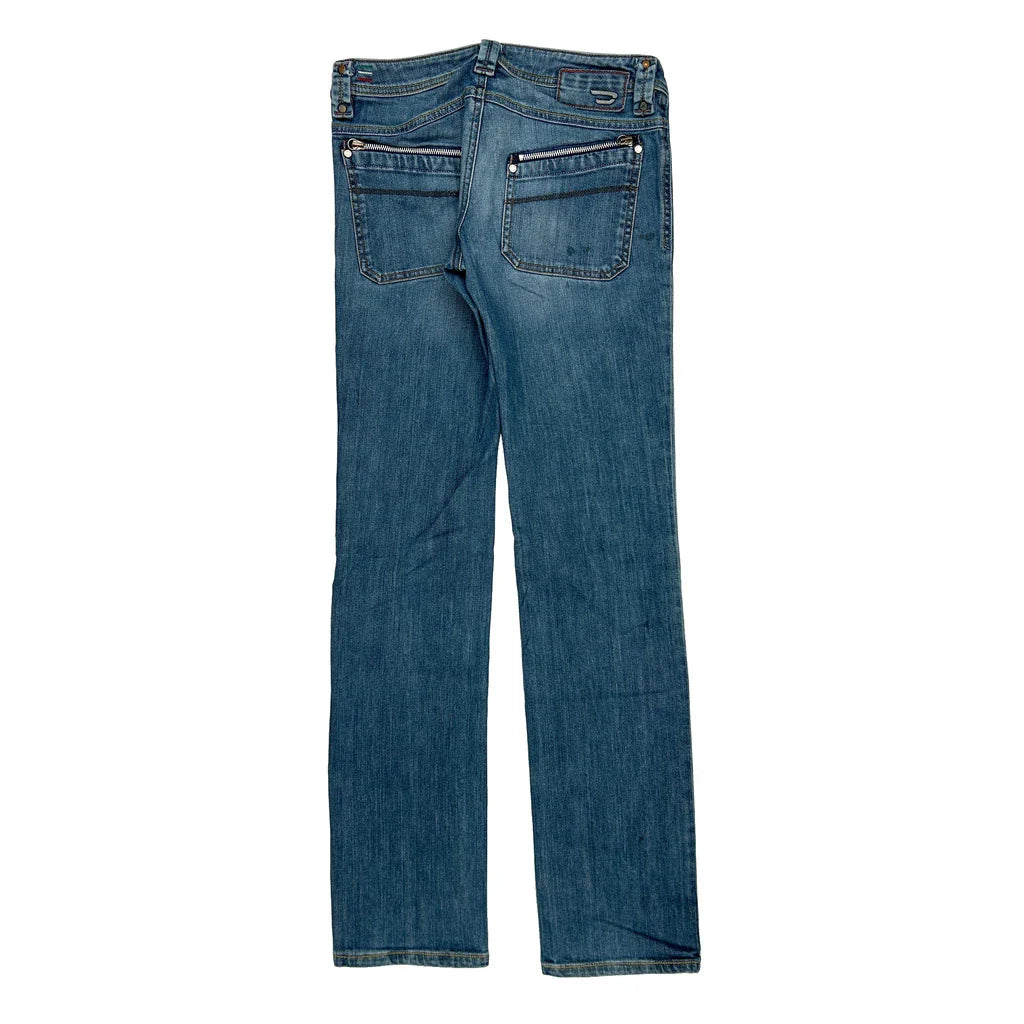 G-Star Slim Fit Jeans - 30W UK 8 Blue Denim Refurbished - Thrifted (note: this is a term often used to describe second- refurbished available on Cerqular