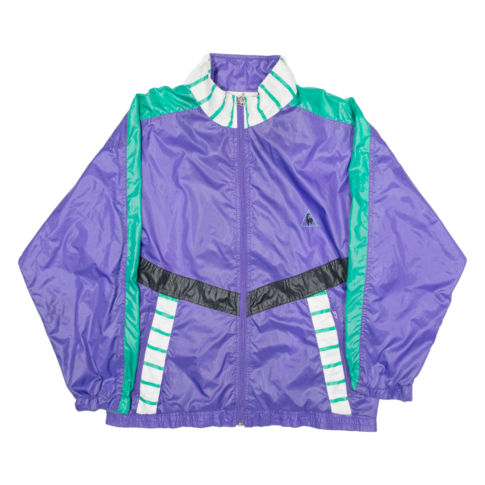 LE COQ SPORTIF Womens Jacket Purple M Refurbished - N/A refurbished available on Cerqular