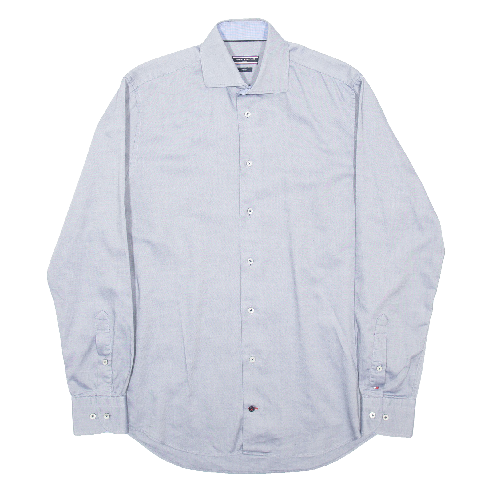 Buy TOMMY HILFIGER Fitted Mens Formal Shirt Blue Long Sleeve M Refurbished - $28.59 TOMMY HILFIGER Fitted Mens Formal Shirt Blue Long Sleeve M Refurbished - N/A refurbished available on Cerqular