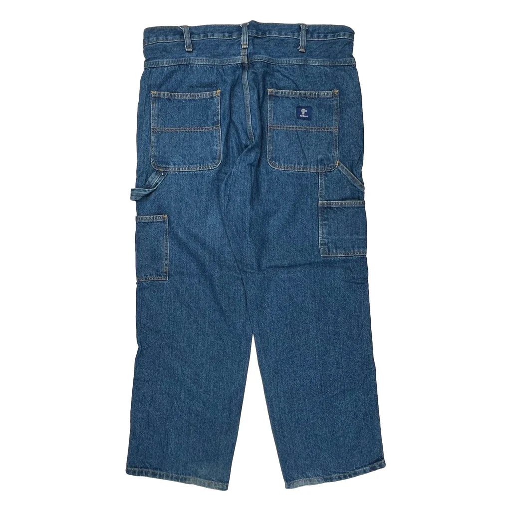 Unbranded Carpenter Jeans - 38W 31L Blue Denim Refurbished - Thrifted (note: this is a term often used to describe second- refurbished available on Cerqular