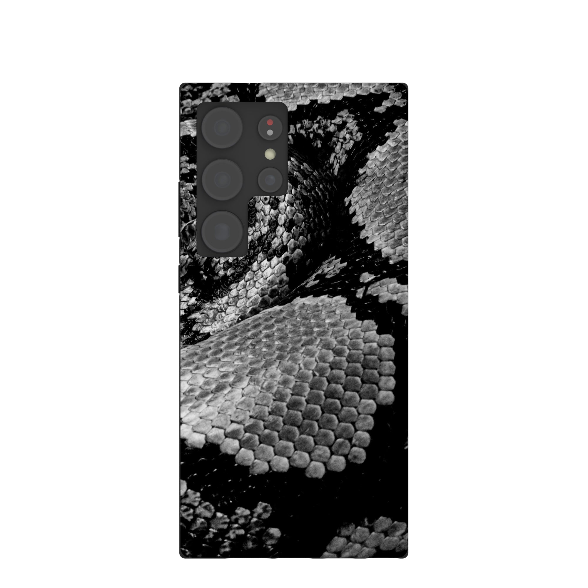 Black Snake Scale Samsung Galaxy S24 Ultra Case Refurbished - Pela Case refurbished available on Cerqular
