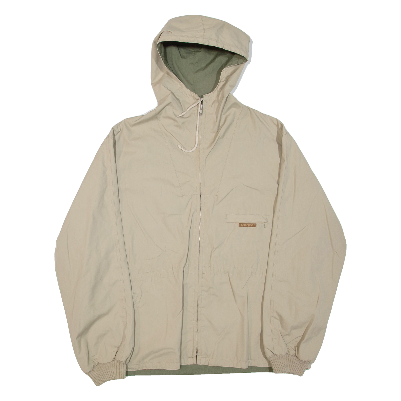 Buy KLEPPER Reversible Mens Jacket Beige Hooded XL Refurbished - $36.39 KLEPPER Reversible Mens Jacket Beige Hooded XL Refurbished - N/A refurbished available on Cerqular