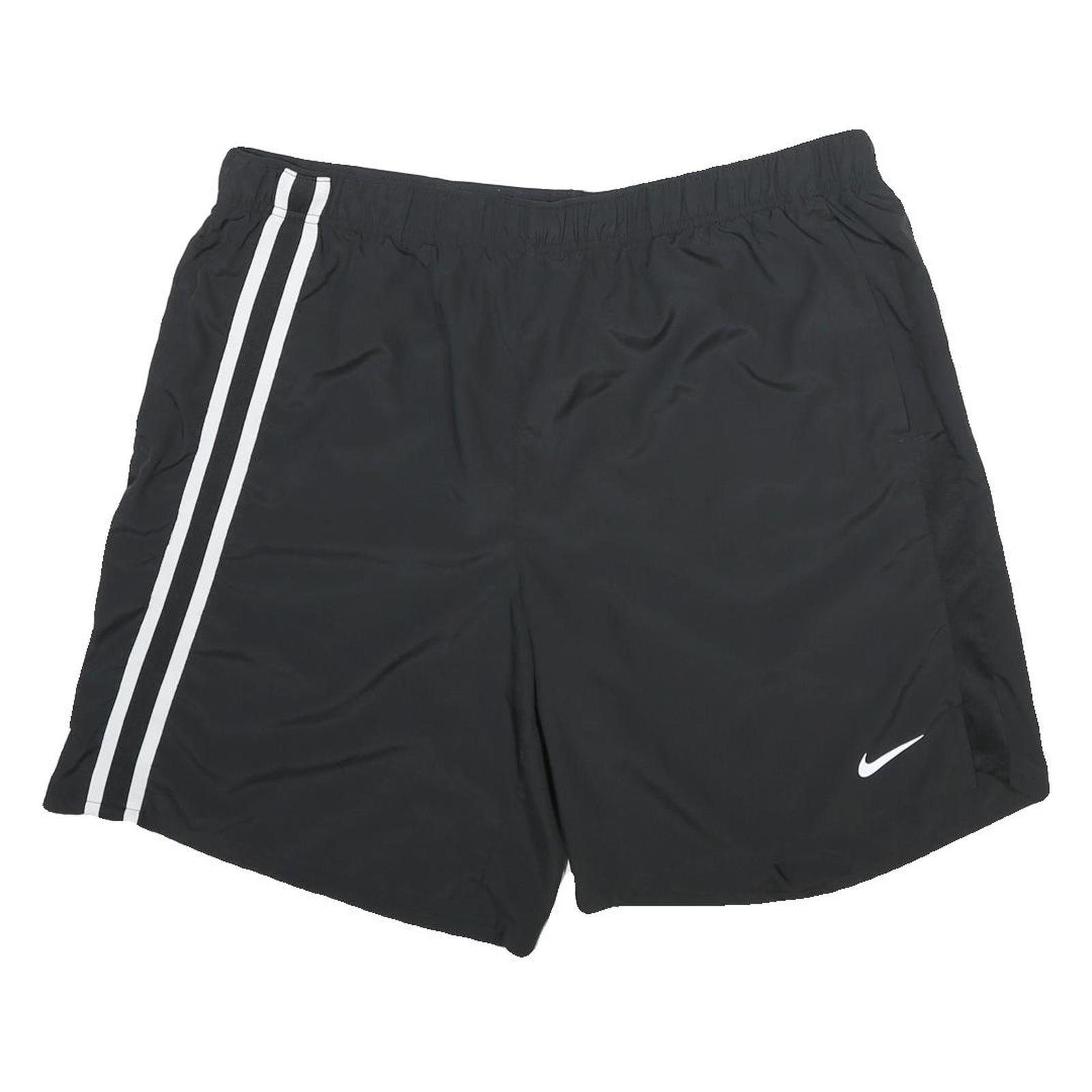 Buy NIKE Mens Black Sports Polyester Casual Shorts 2XL W38 Elastic Waistband Refurbished - $25.99 NIKE Mens Black Sports Polyester Casual Shorts 2XL W38 Elastic Waistband Refurbished - N/A refurbished available on Cerqular