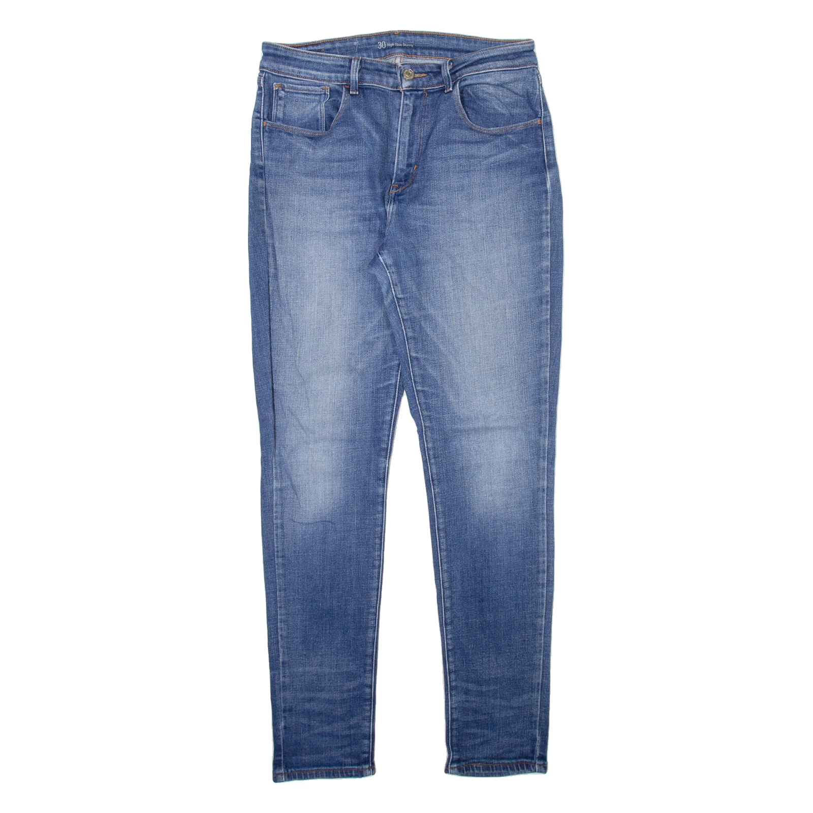 LEVI'S High Rise Womens Jeans Blue Slim Skinny W30 L29 Refurbished - N/A refurbished available on Cerqular