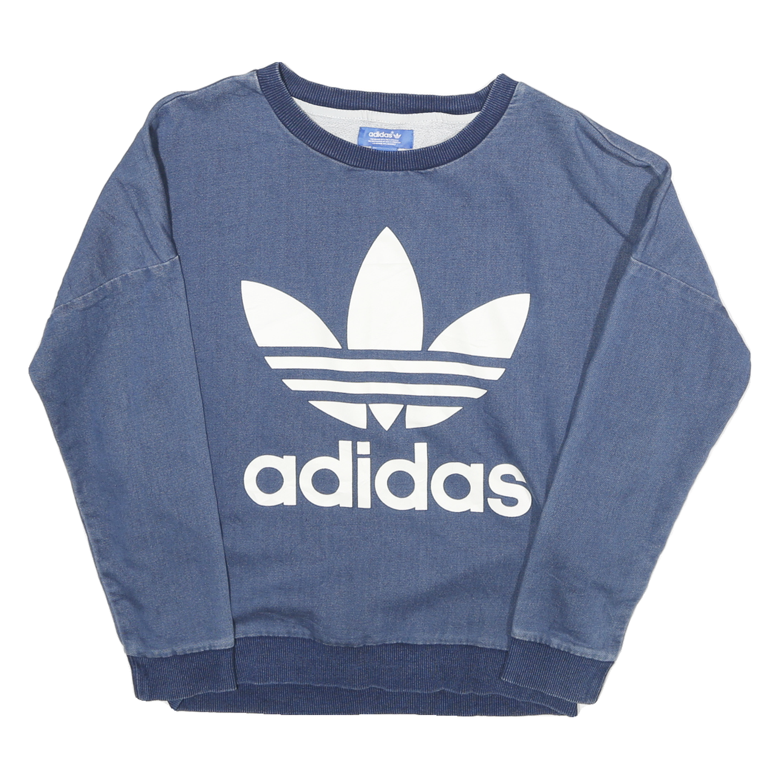 Buy ADIDAS Womens Blue Cotton Blend Sweatshirt UK 6 Crew Neck Long Sleeve Casual Refurbished - $32.49 ADIDAS Womens Blue Cotton Blend Sweatshirt UK 6 Crew Neck Long Sleeve Casual Refurbished - N/A refurbished available on Cerqular