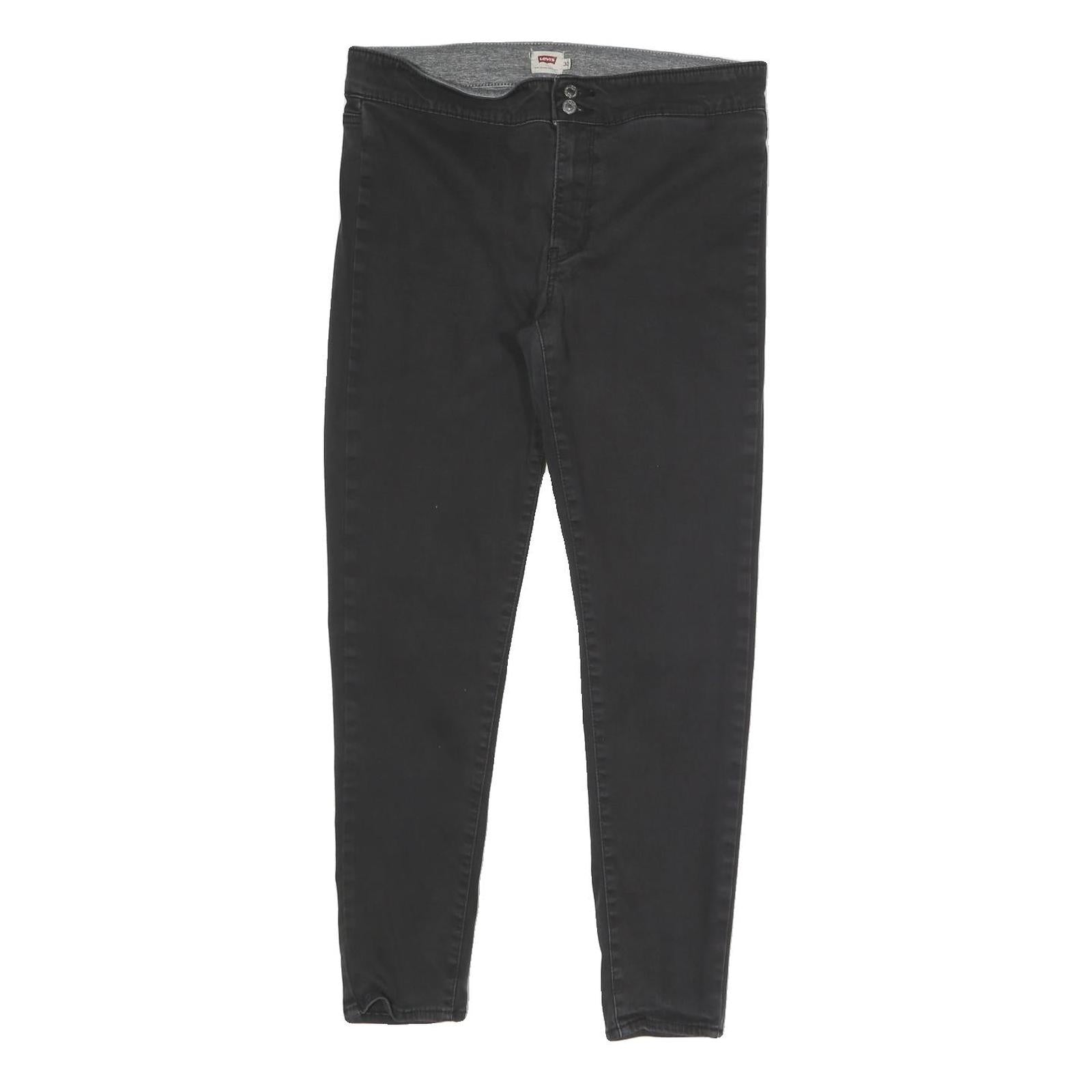 Buy LEVI'S Womens Cotton Blend Black Slim Skinny Trousers W30 L26 Zip Closure Refurbished - $41.59 LEVI'S Womens Cotton Blend Black Slim Skinny Trousers W30 L26 Zip Closure Refurbished - N/A refurbished available on Cerqular