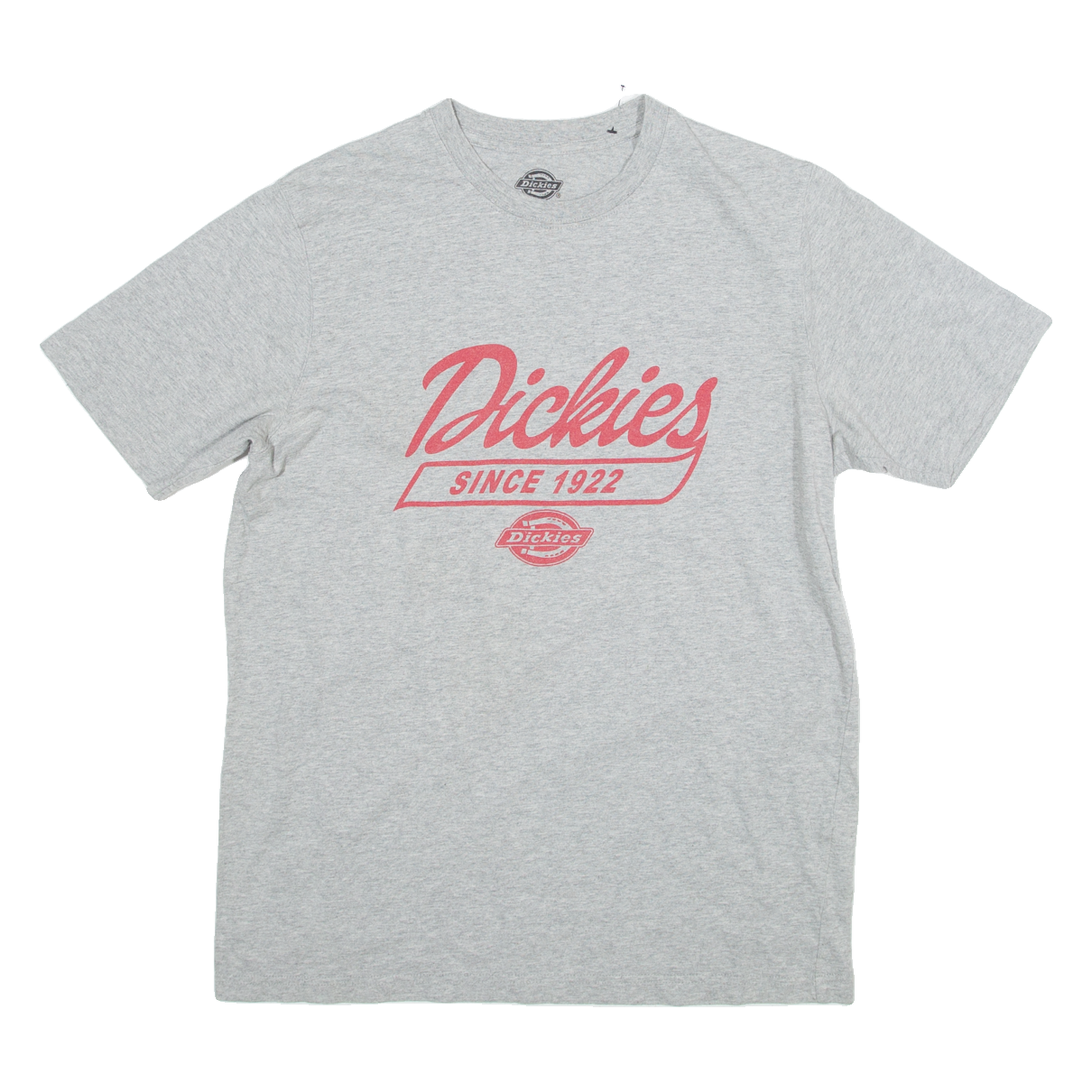 DICKIES Mens T-Shirt Grey S Refurbished - N/A refurbished available on Cerqular