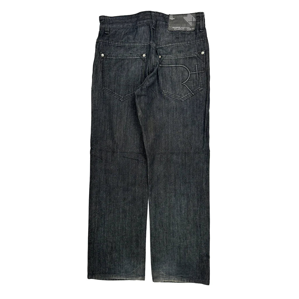 Buy Rocawear Jeans - 31W 30L Dark Wash Cotton Refurbished - $87.09 Rocawear Jeans - 31W 30L Dark Wash Cotton Refurbished - Thrifted (note: this is a term often used to describe second- refurbished available on Cerqular