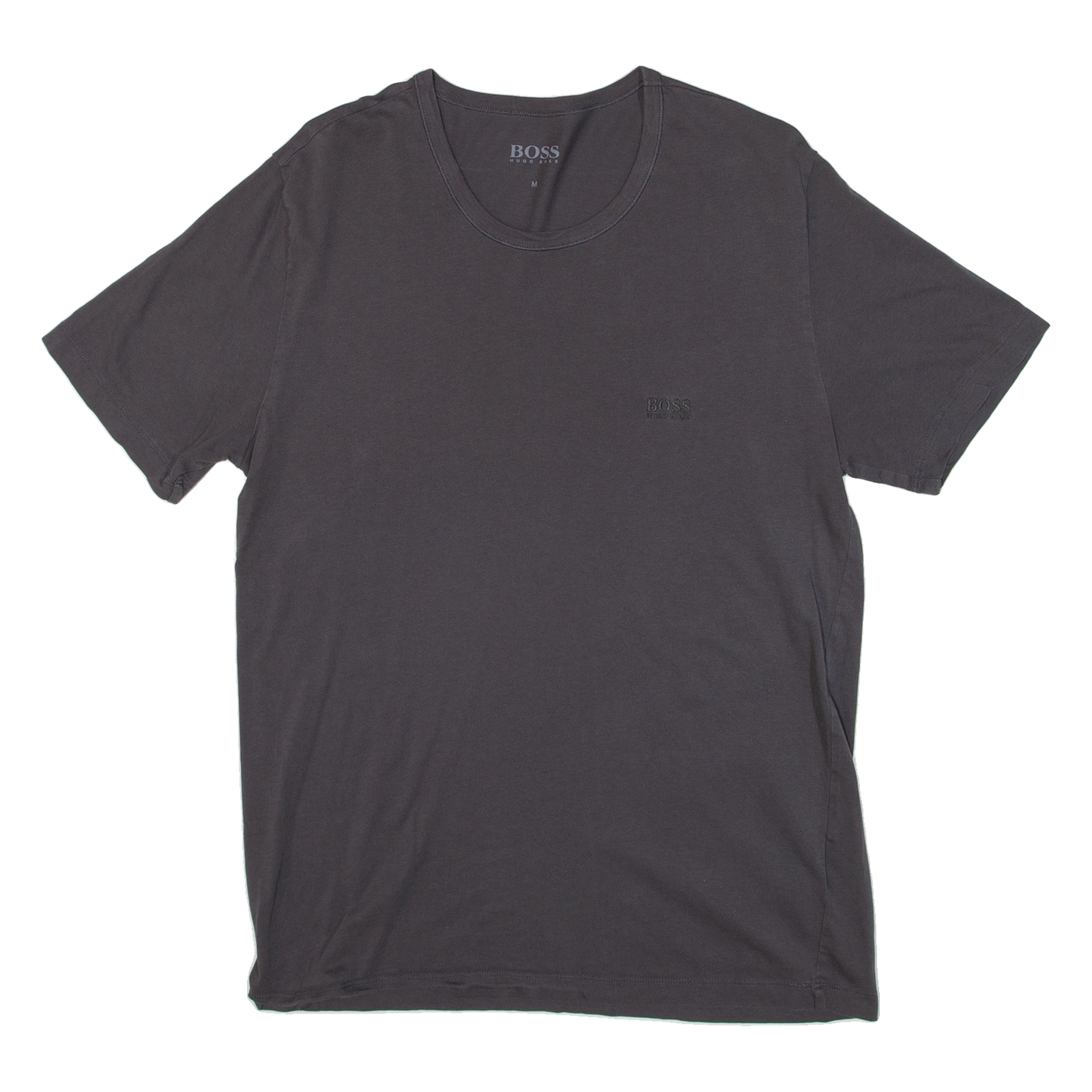 HUGO BOSS Mens T-Shirt Grey M Refurbished - N/A refurbished available on Cerqular