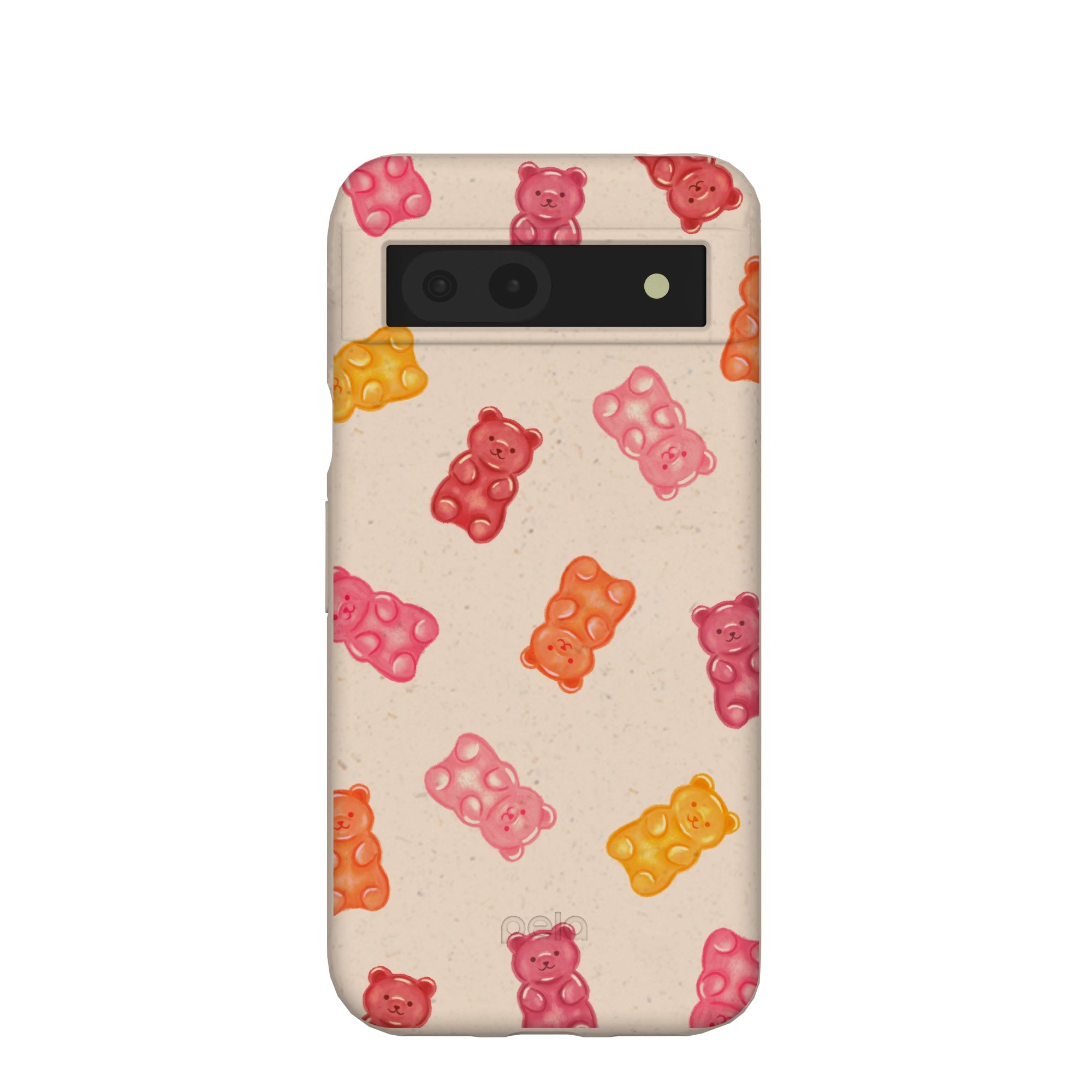 Seashell Gummy Bears Google Pixel 8a Case Refurbished - Pela Case refurbished available on Cerqular