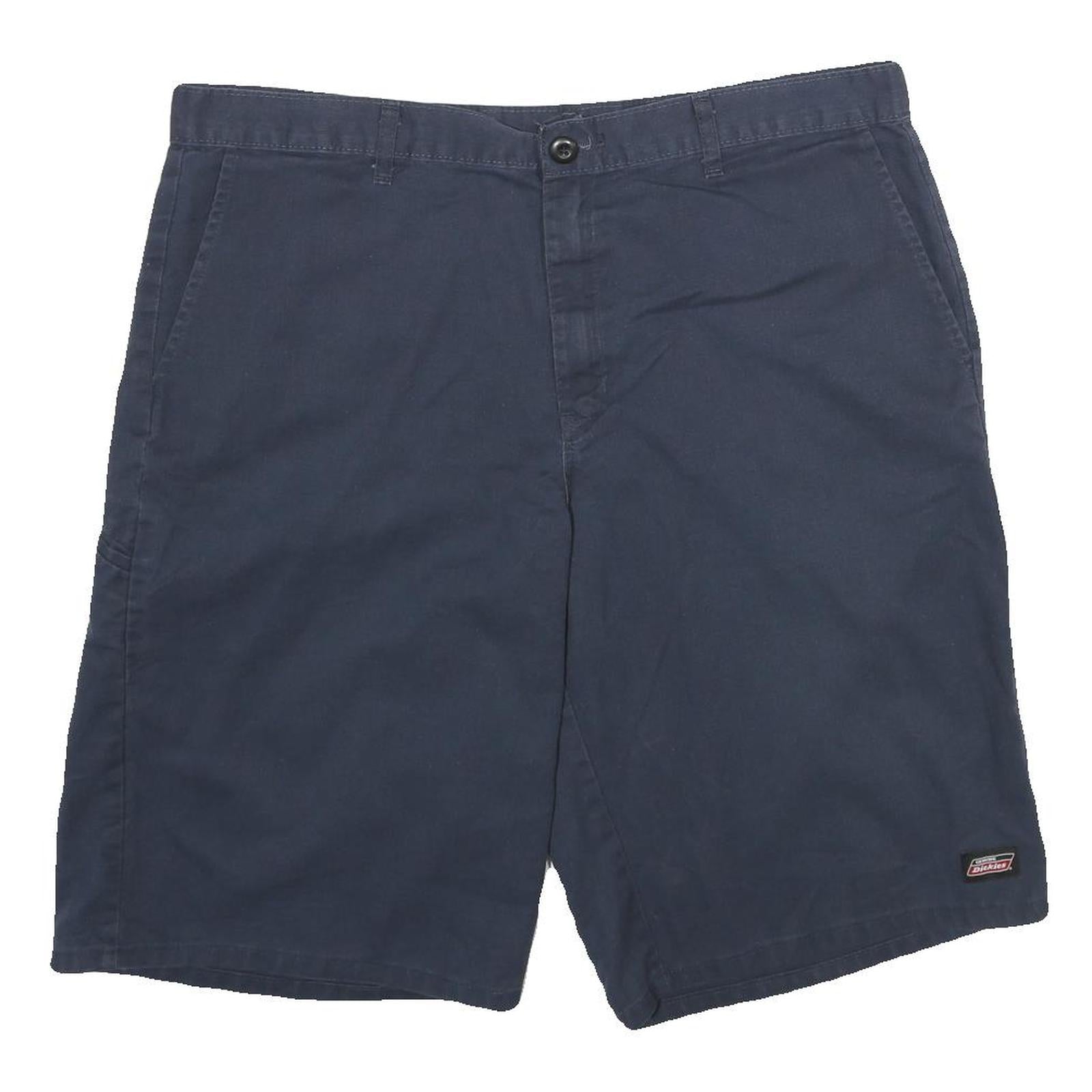 DICKIES Mens Shorts Navy Blue Casual XL W38 Polyester Blend Classic Fit Workwear Refurbished - N/A refurbished available on Cerqular