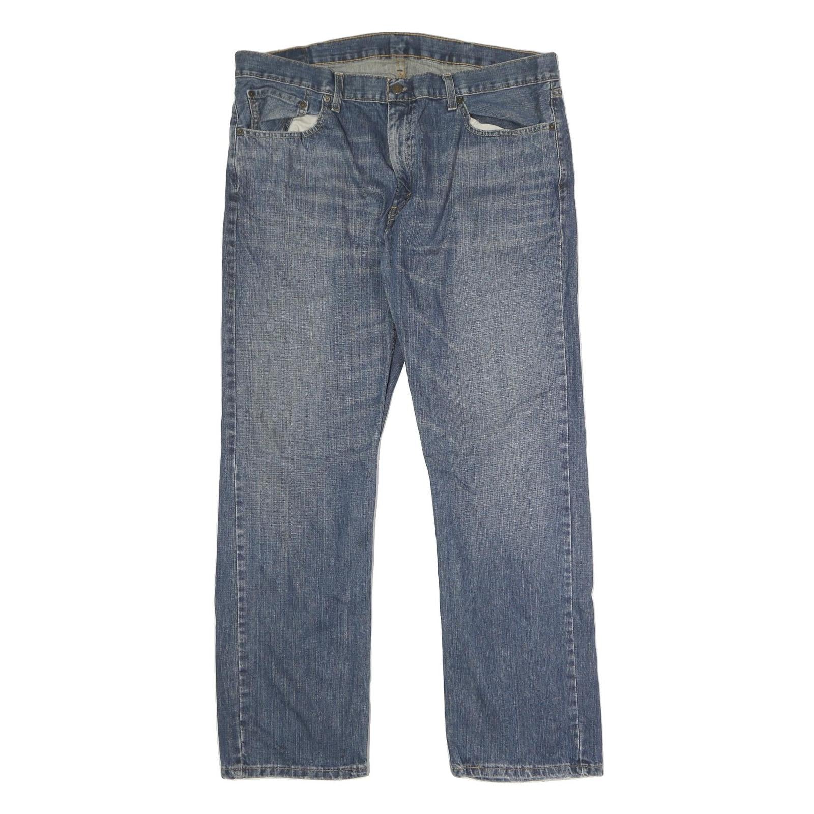 LEVI'S 559 Straight Mens Jeans Blue Relaxed Straight Denim Medium W38 L32 Refurbished - N/A refurbished available on Cerqular