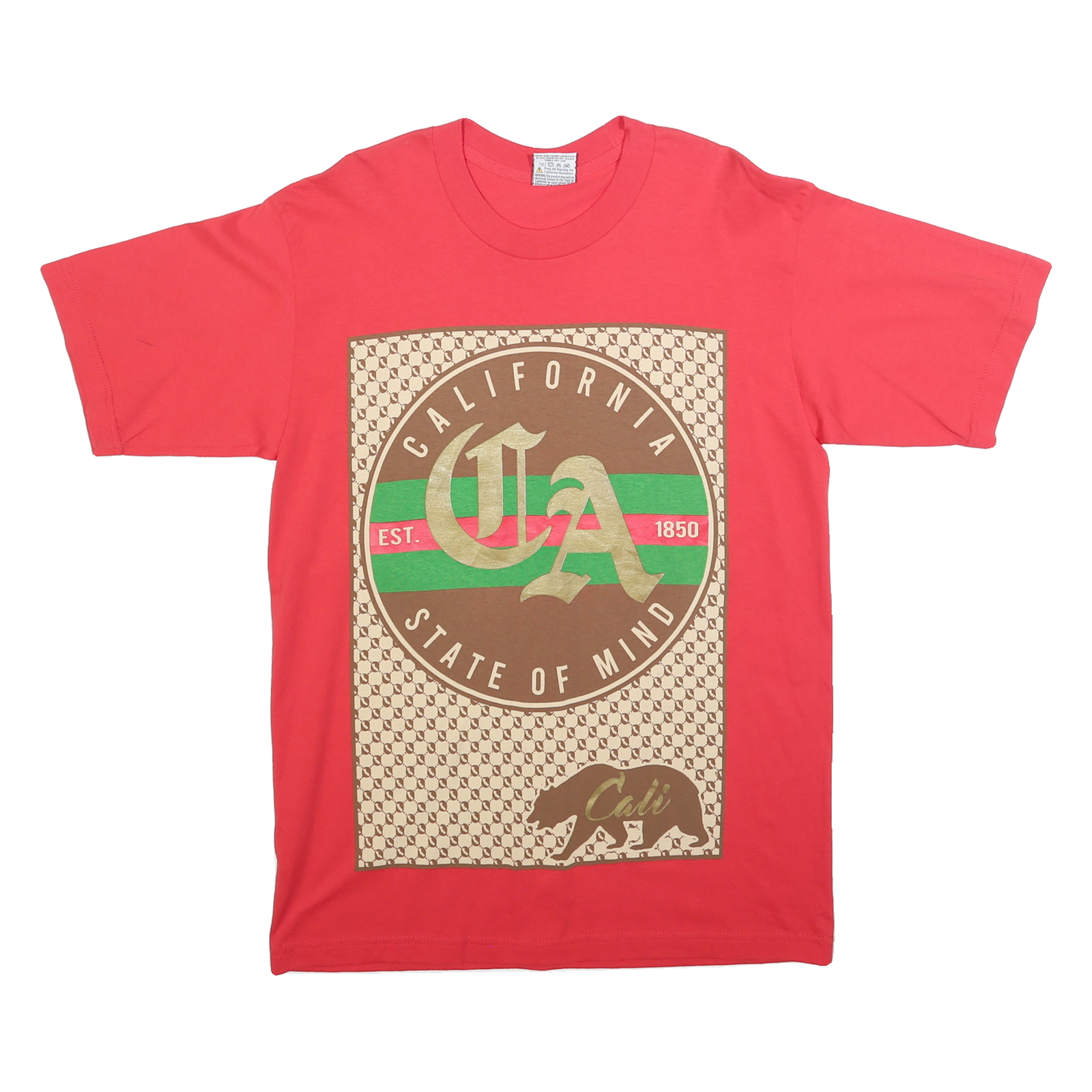 PRO ATHLETIC Mens Red USA Graphic T-Shirt L Short Sleeve Crew Neck California Refurbished - N/A refurbished available on Cerqular