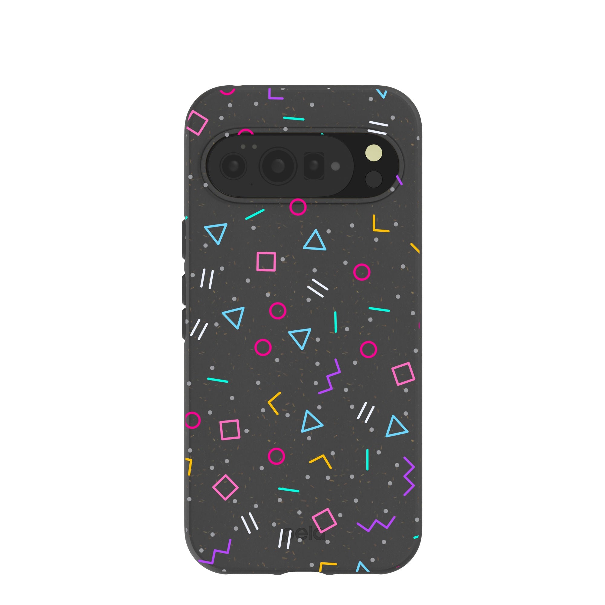 Black Neon Nostalgia Google Pixel 10 Pro XL Case Refurbished - Pela Case refurbished available on Cerqular