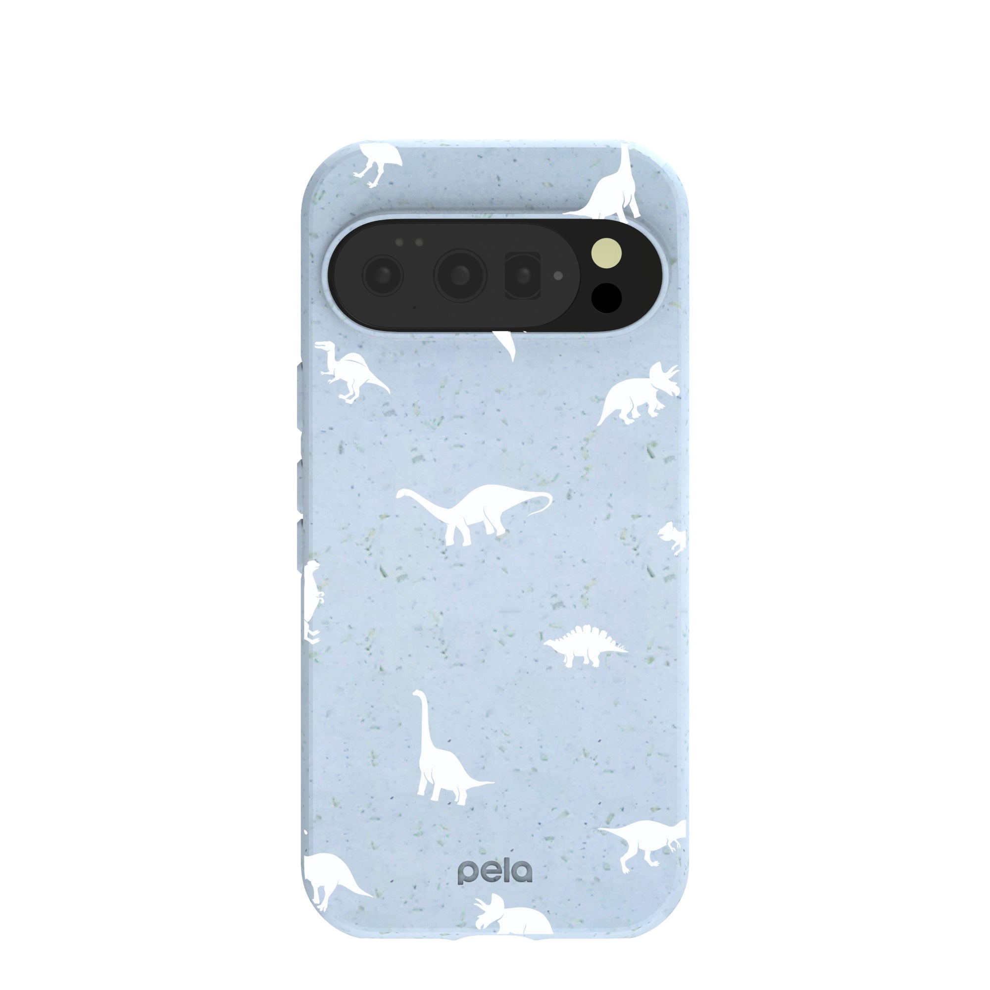Powder Blue Lil Dinos Google Pixel 10/10 Pro Case Refurbished - Pela Case refurbished available on Cerqular