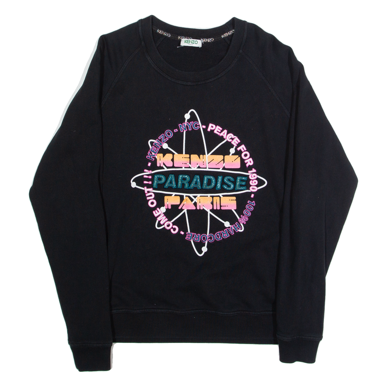 KENZO Mens Sweatshirt Black M Refurbished - N/A refurbished available on Cerqular
