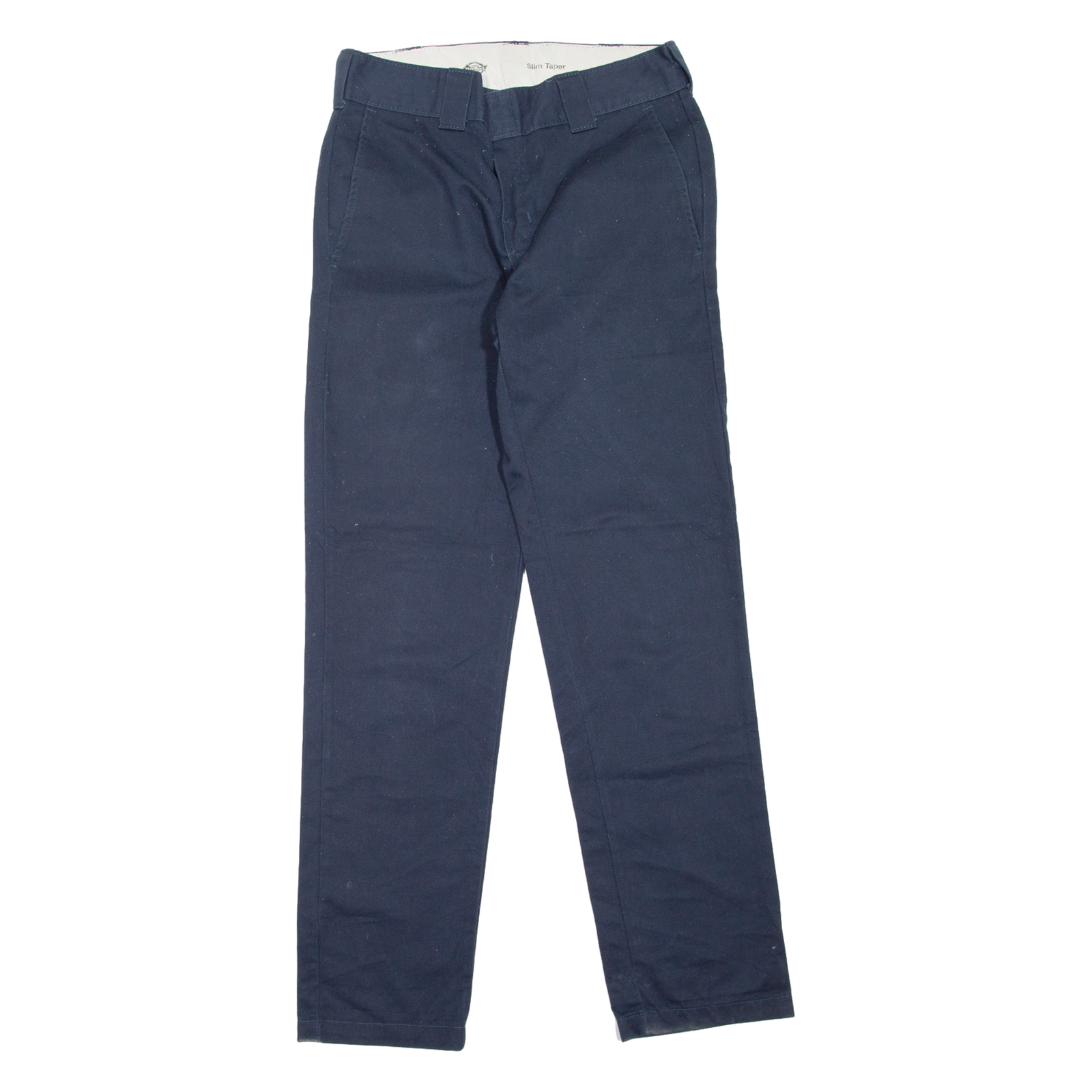 DICKIES Workwear Womens Trousers Blue Slim Tapered W30 L31 Refurbished - N/A refurbished available on Cerqular