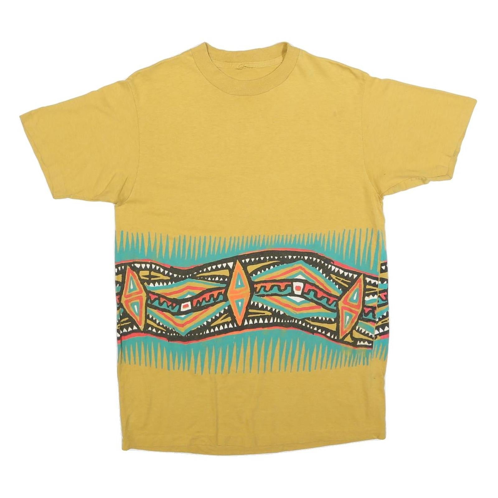 Buy Womens Yellow Graphic T-Shirt L Short Sleeve Crew Neck Cotton Blend Refurbished - $11.69 Womens Yellow Graphic T-Shirt L Short Sleeve Crew Neck Cotton Blend Refurbished - N/A refurbished available on Cerqular