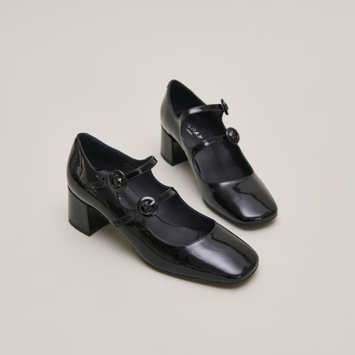 264- Delou Vernis Noir | Color: NOIR | Size: 37 Refurbished - Rue Madame is a known brand, and the standardized name is " refurbished available on Cerqular