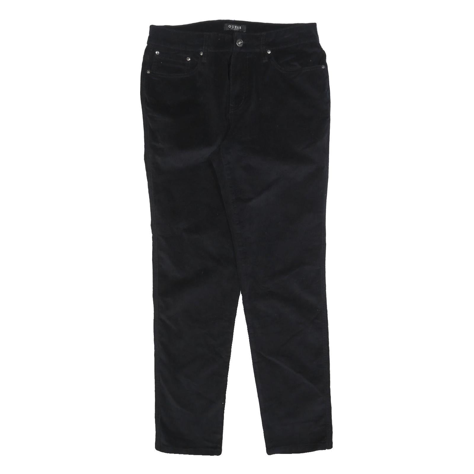 Buy GUESS Womens Cotton Blend Black Slim Skinny Trousers W32 L32 Stylish Comfort Refurbished - $41.59 GUESS Womens Cotton Blend Black Slim Skinny Trousers W32 L32 Stylish Comfort Refurbished - N/A refurbished available on Cerqular