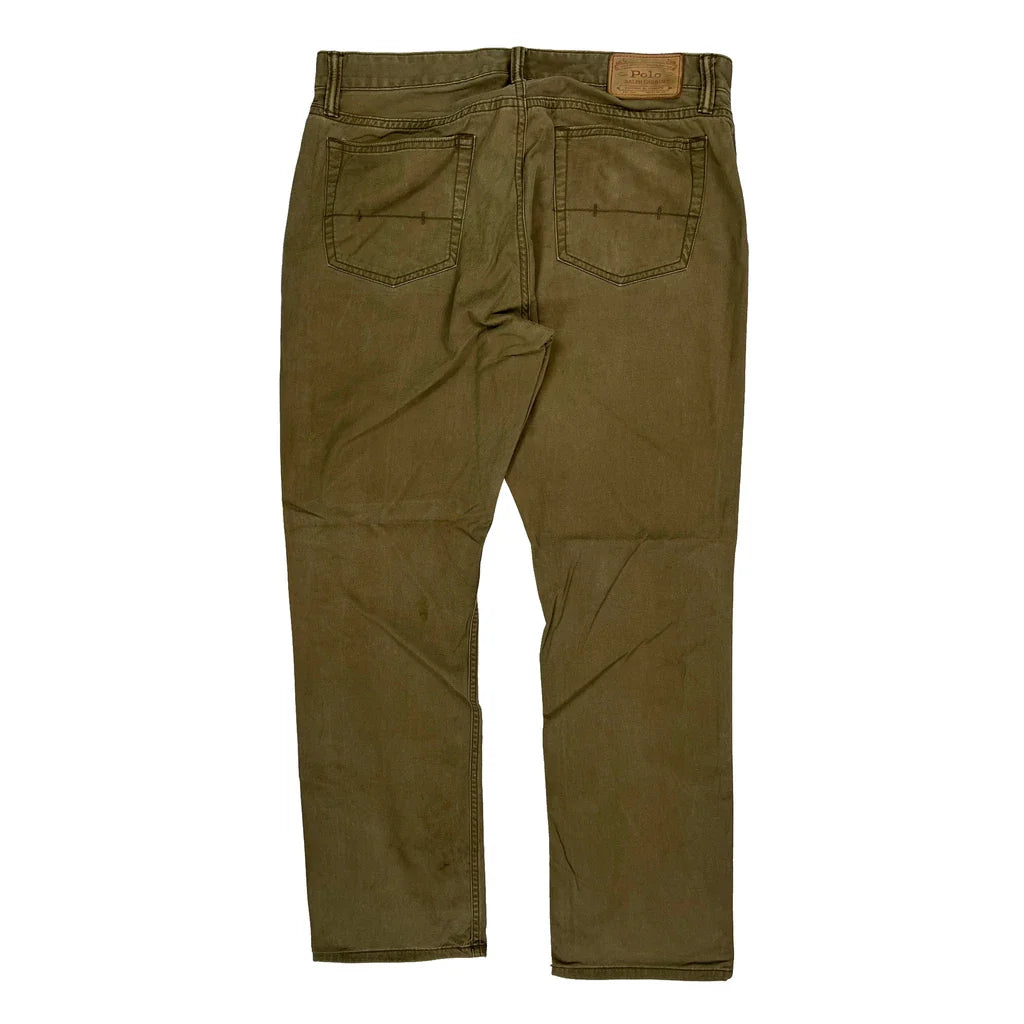 Buy Polo By Ralph Lauren Chinos - 34W 30L Khaki Cotton Refurbished - $36.17 Polo By Ralph Lauren Chinos - 34W 30L Khaki Cotton Refurbished - Thrifted (note: this is a term often used to describe second- refurbished available on Cerqular