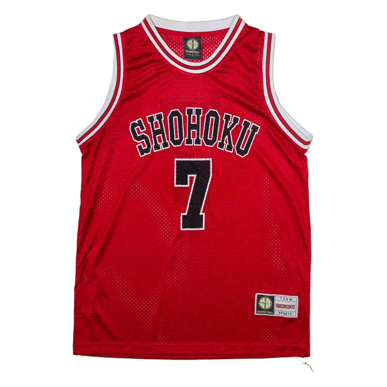 SD BASKETBALL Mens Jersey Red L Refurbished - N/A refurbished available on Cerqular
