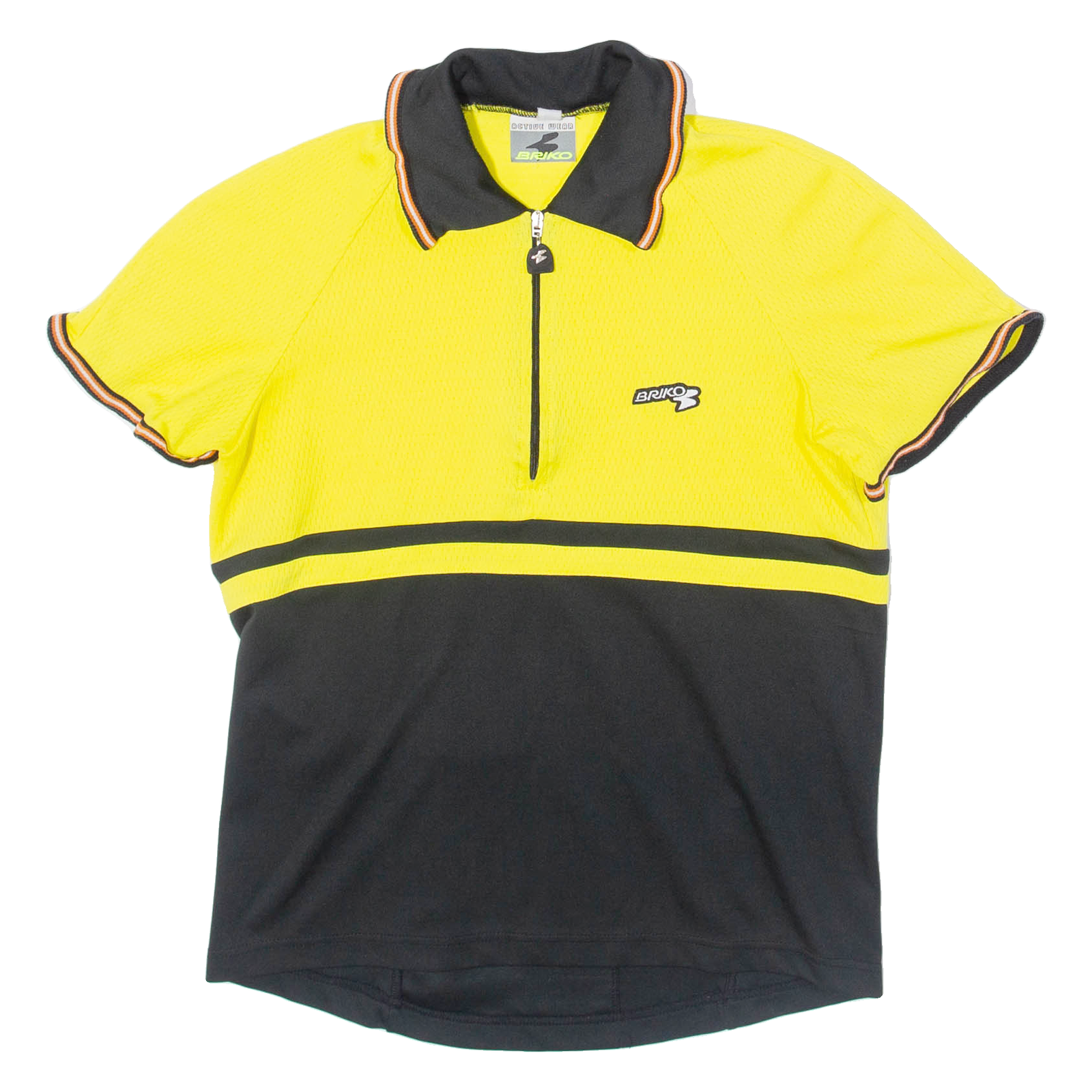 BRIKO Cycling Womens Jersey Yellow 1/4 Zip S Refurbished - N/A refurbished available on Cerqular